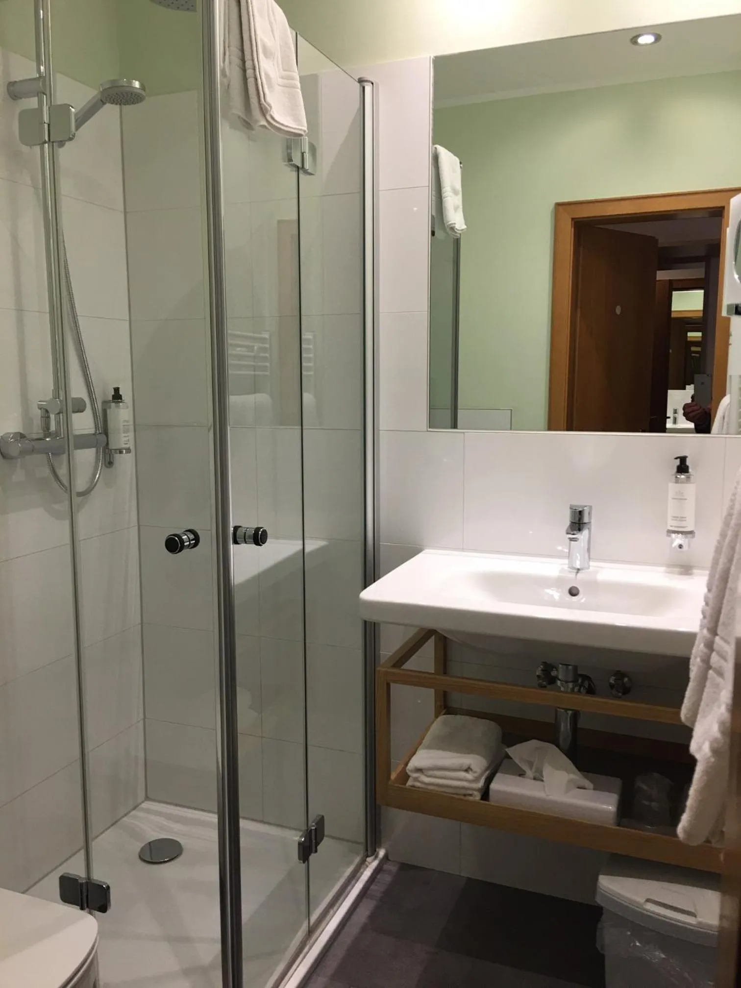 Bathroom in Hotel Hesborner Kuckuck