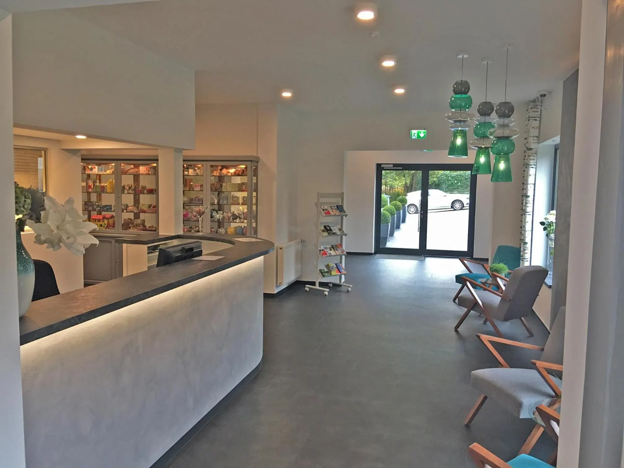 Lobby or reception in Hotel Hesborner Kuckuck