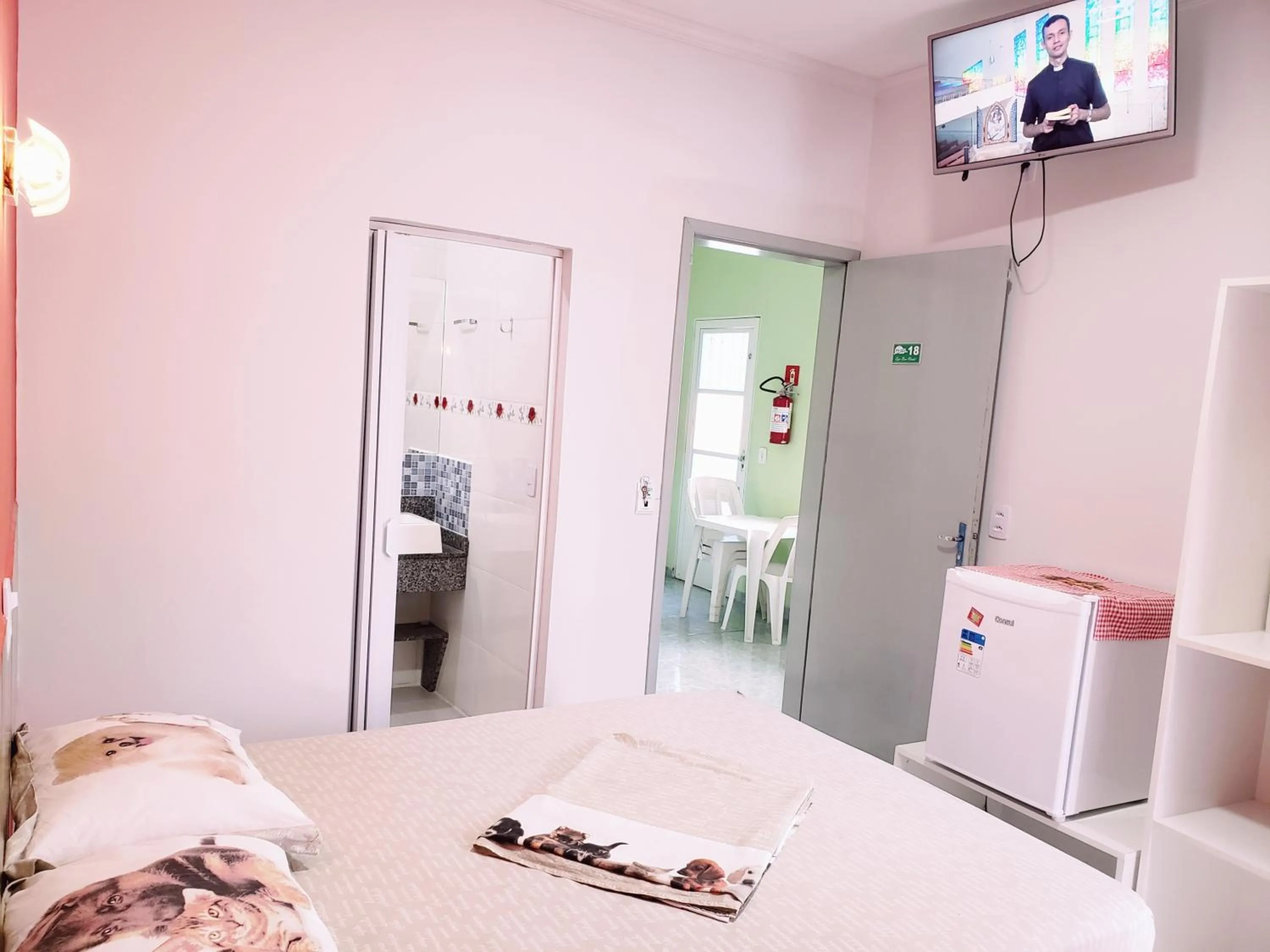 TV and multimedia, Bed in Pousada Boa Vista