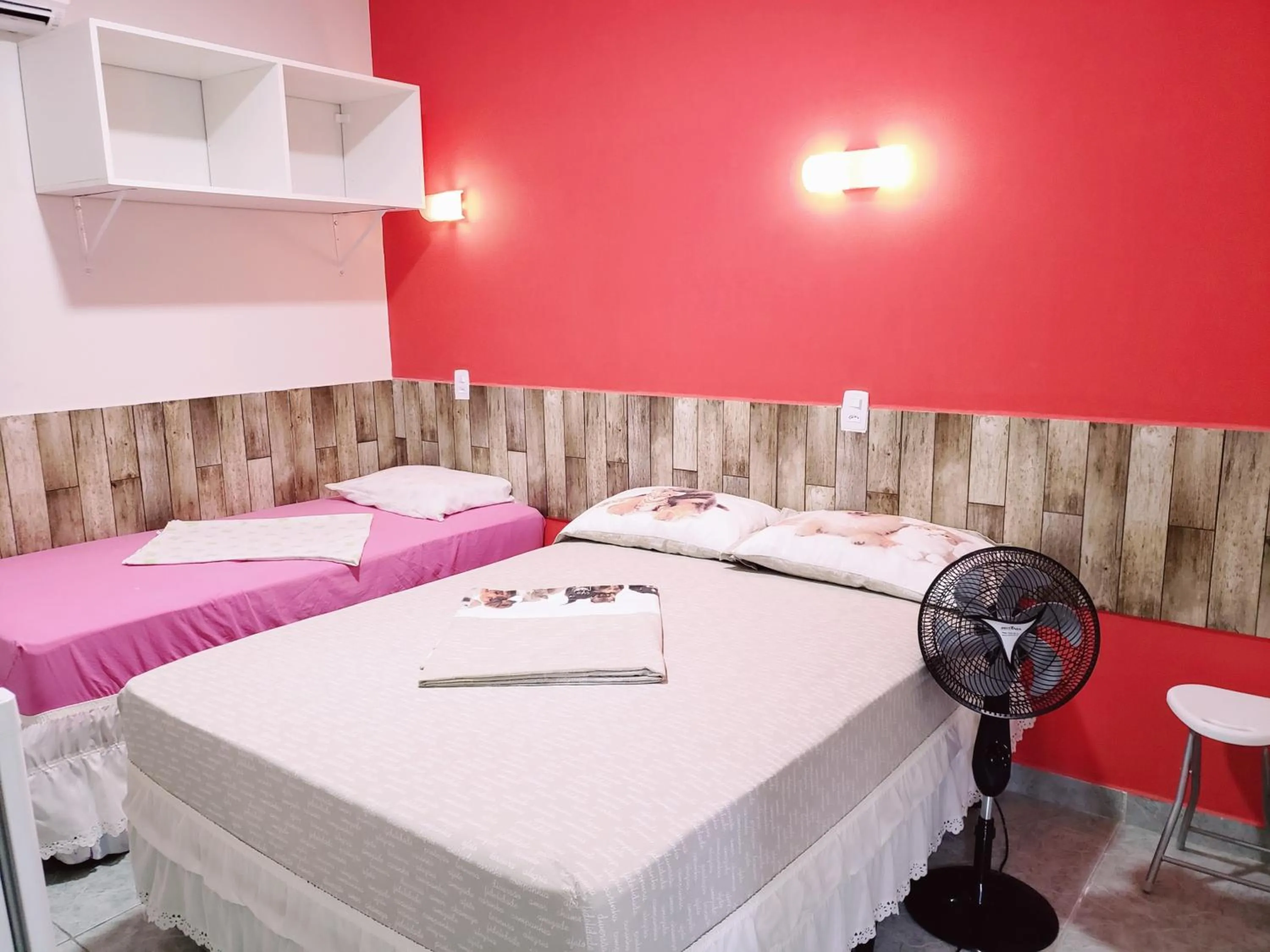 Bed in Pousada Boa Vista