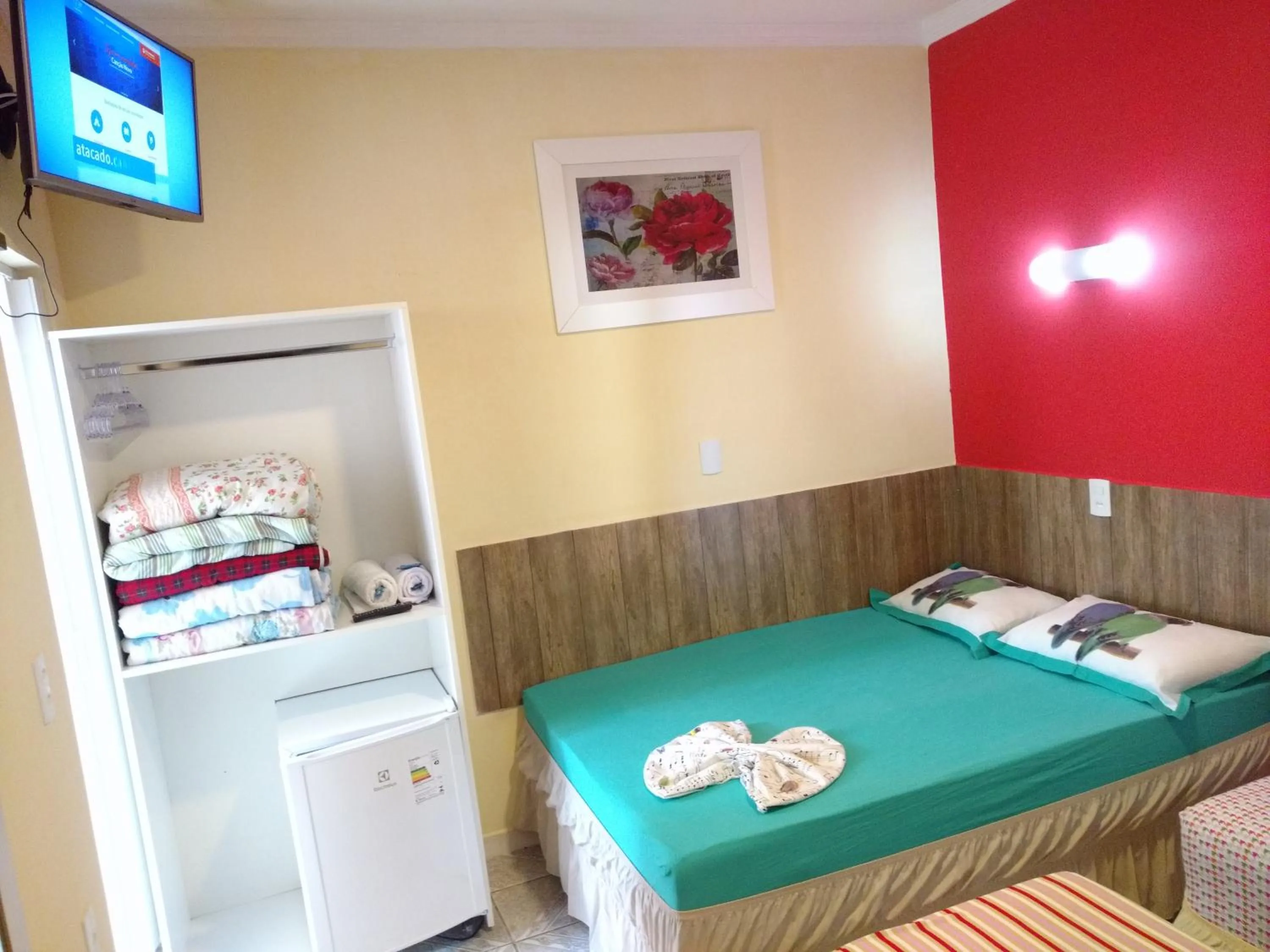 Bed in Pousada Boa Vista