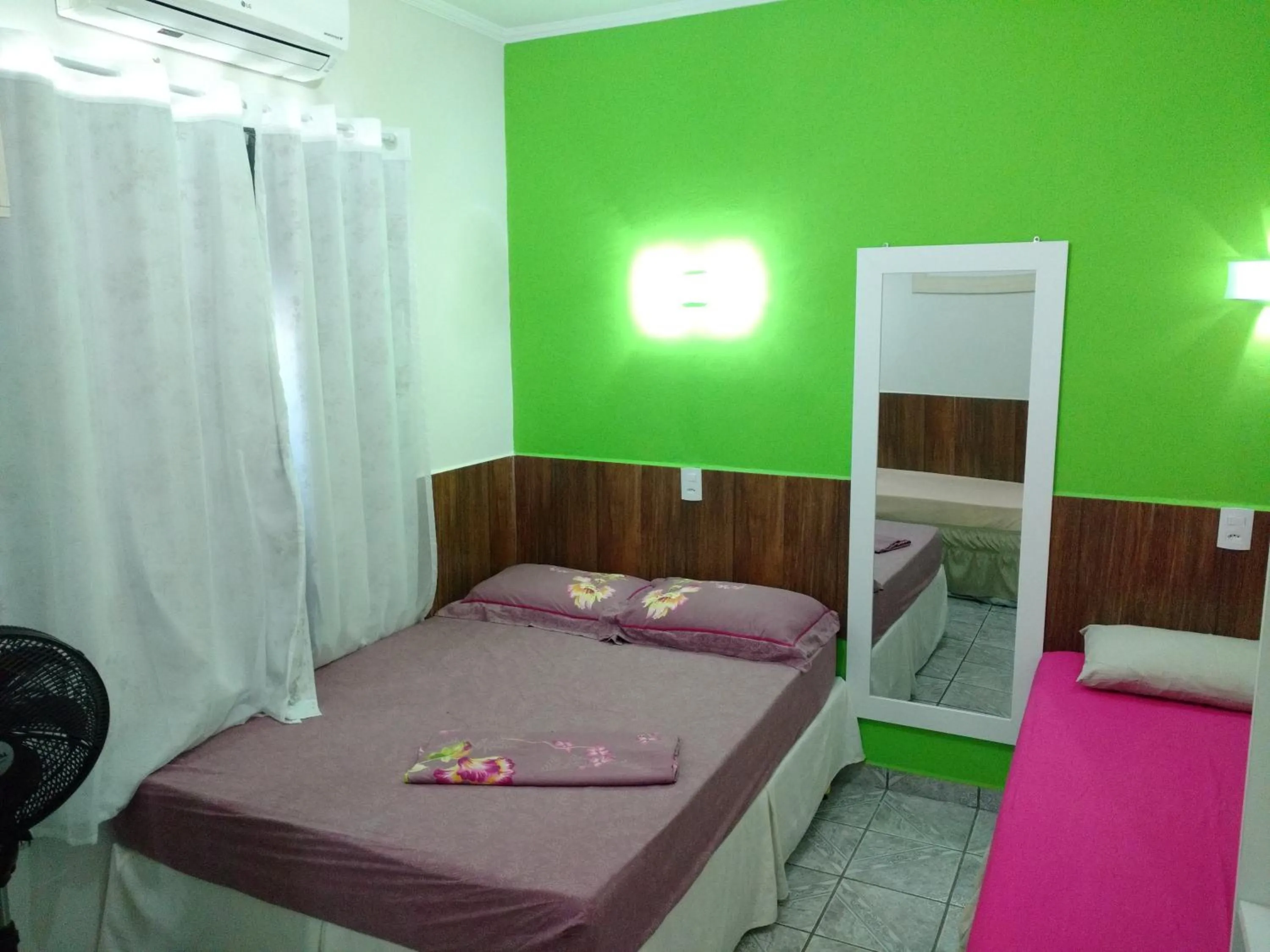 Bed in Pousada Boa Vista