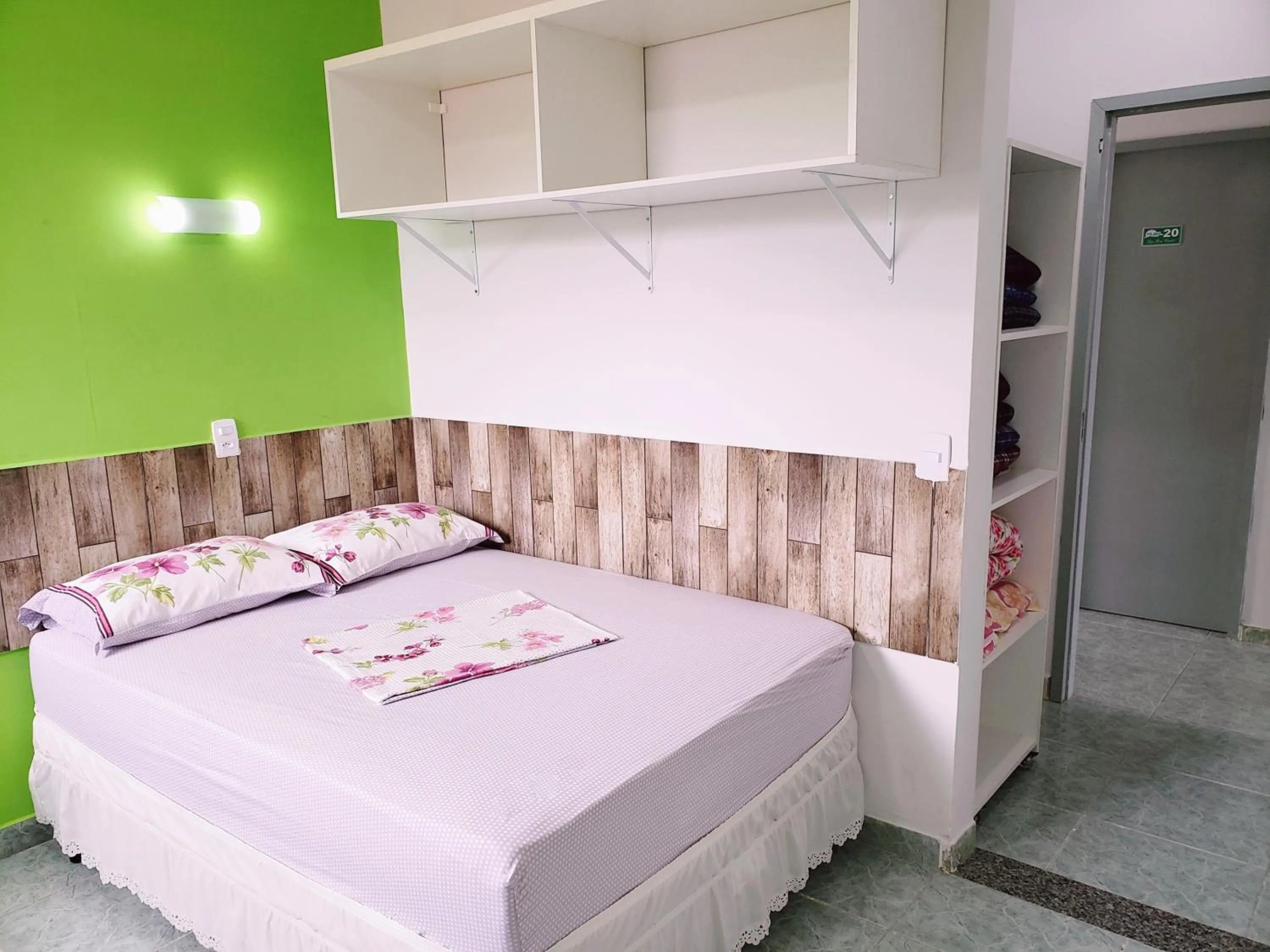 Bed in Pousada Boa Vista