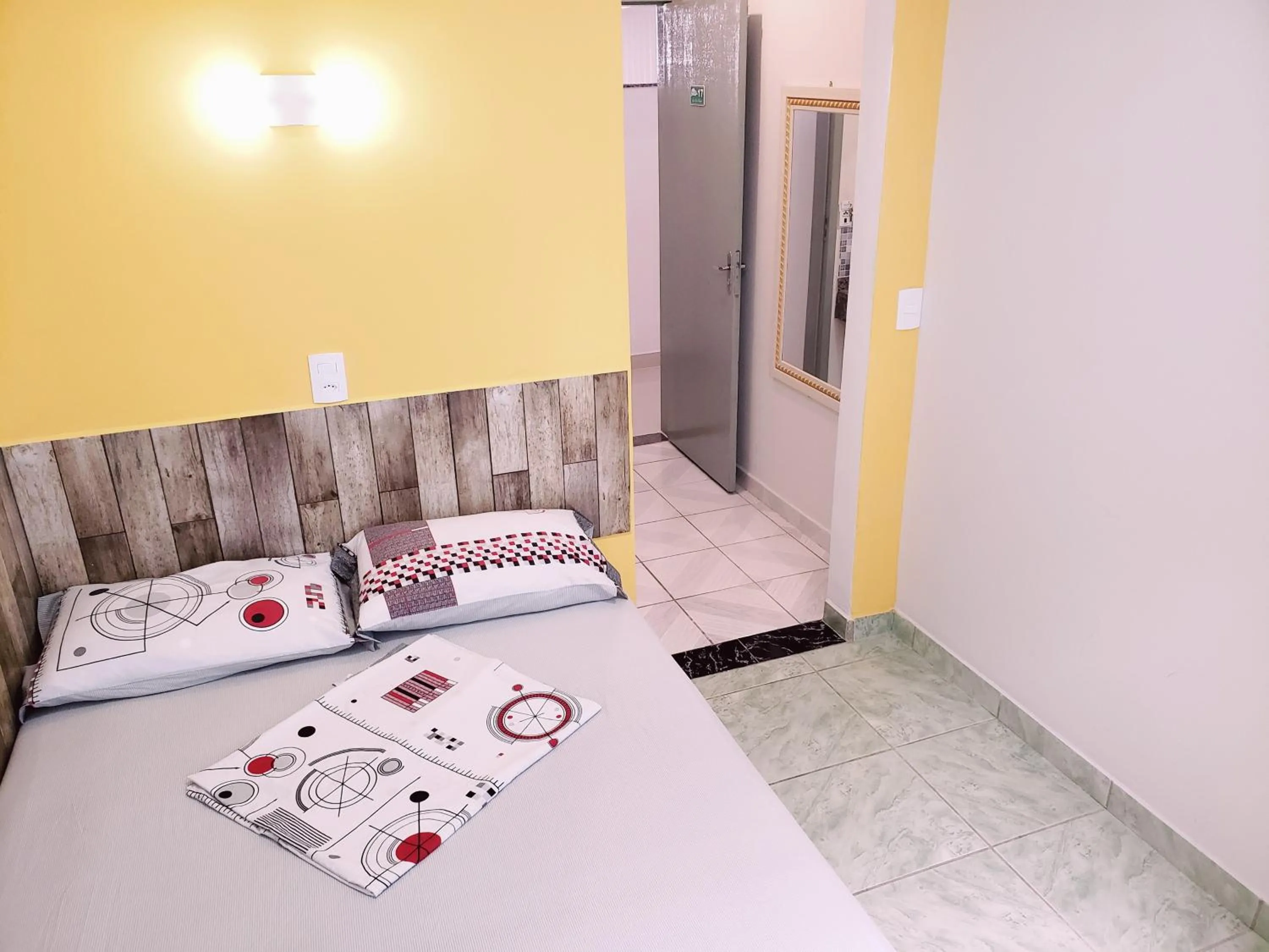 Bed in Pousada Boa Vista