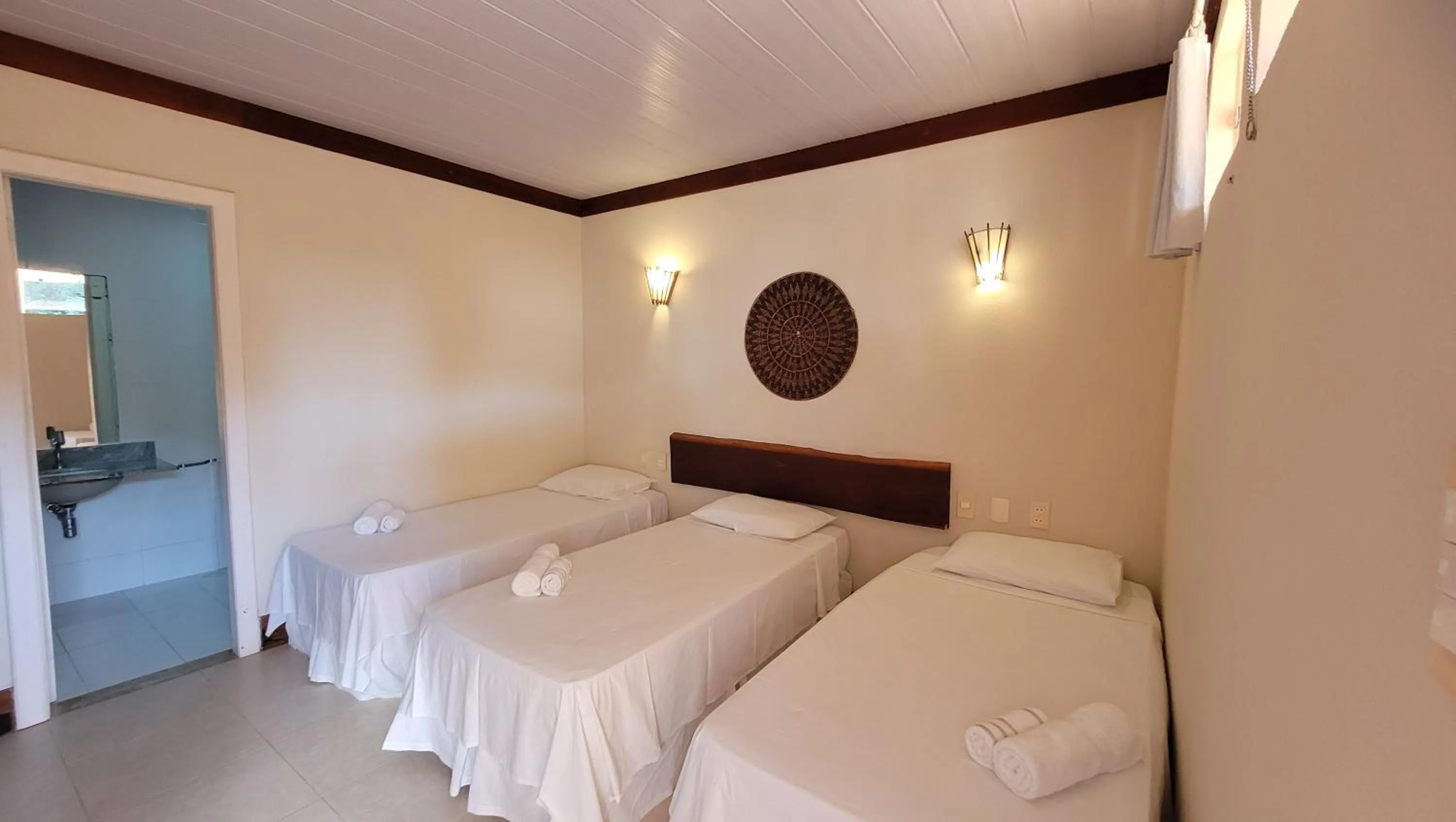 Triple Room in Pousada Aquário