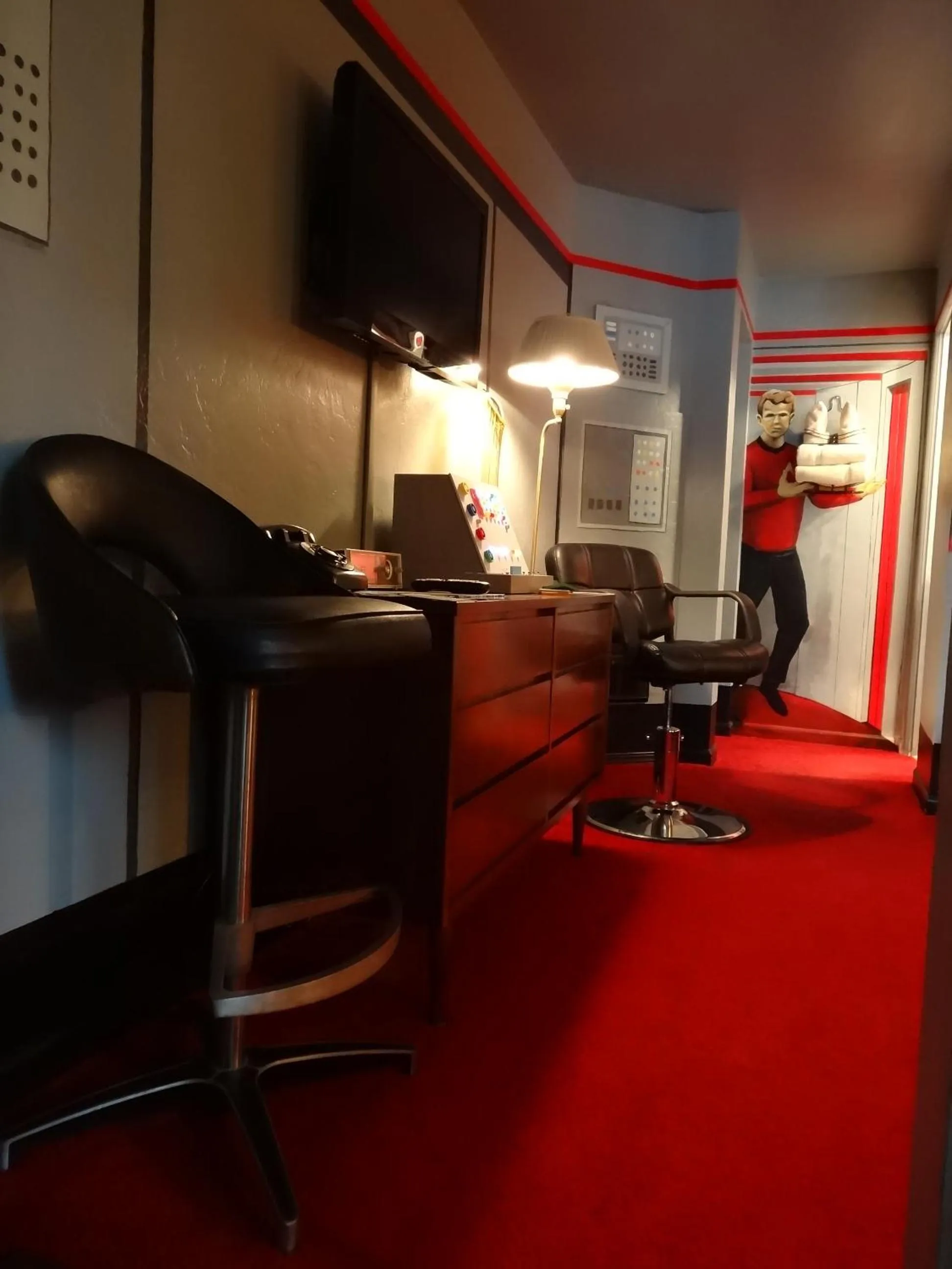 The Star Trek - USS Enterprise Room at the Itty Bitty Inn