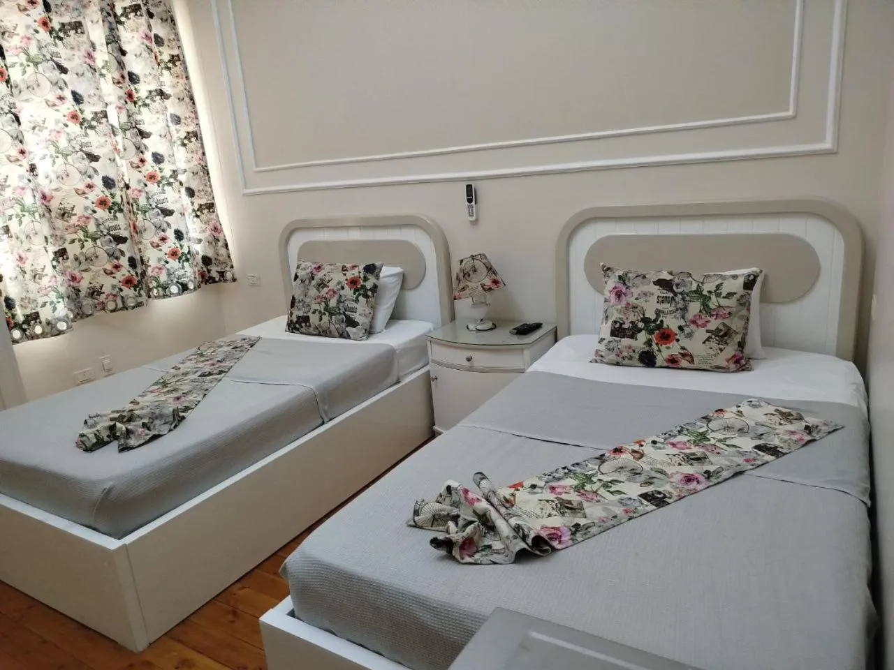 Bed in columbia sky city hotel