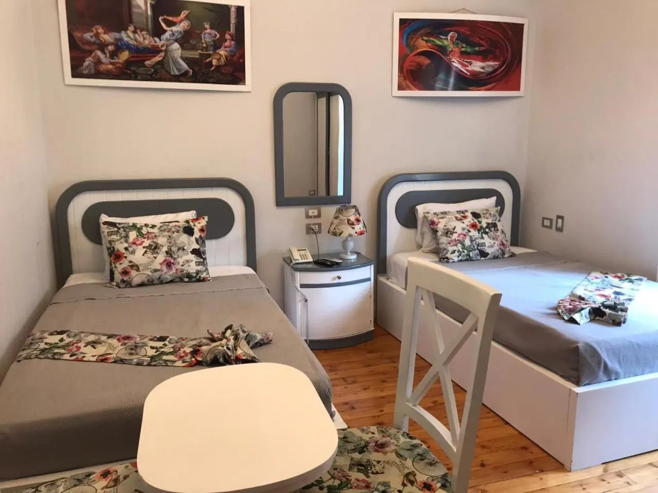 Dining area in columbia sky city hotel