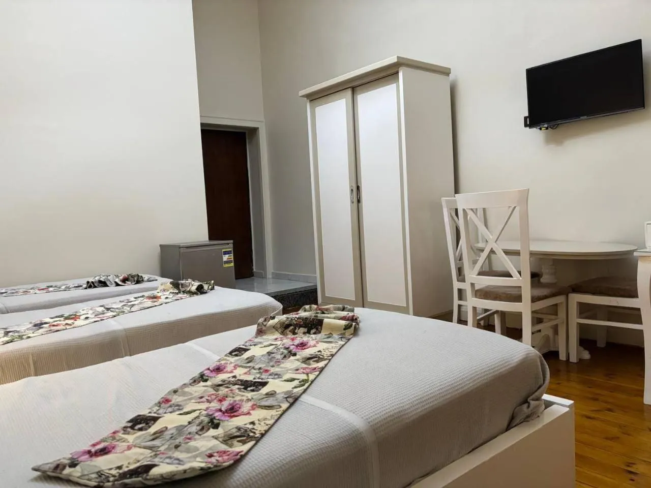 Bed in columbia sky city hotel