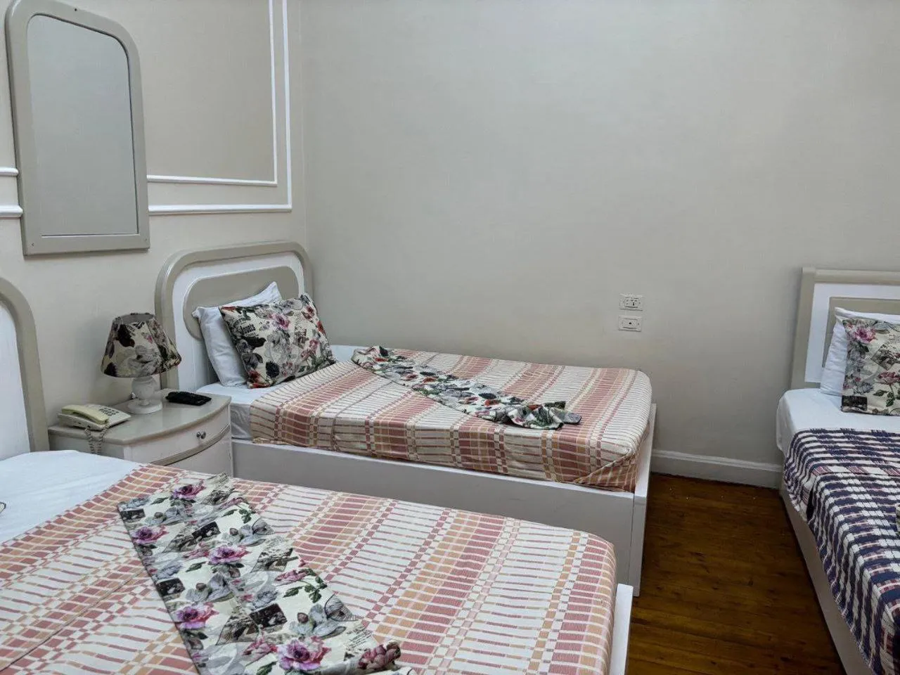 Bed in columbia sky city hotel