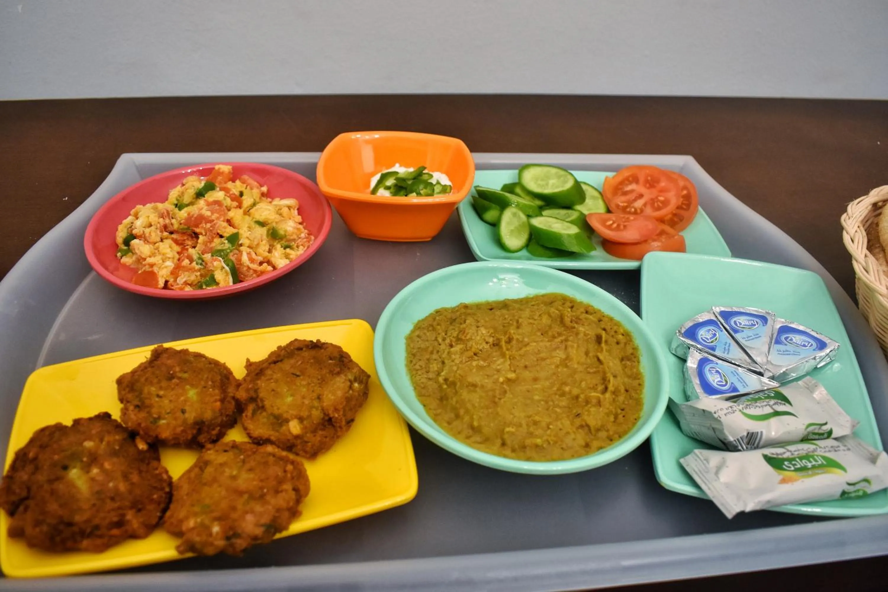 Breakfast in columbia sky city hotel