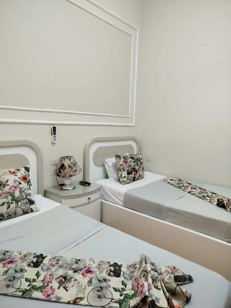 Bed in columbia sky city hotel