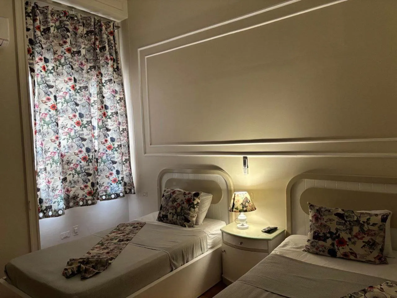 Bed in columbia sky city hotel