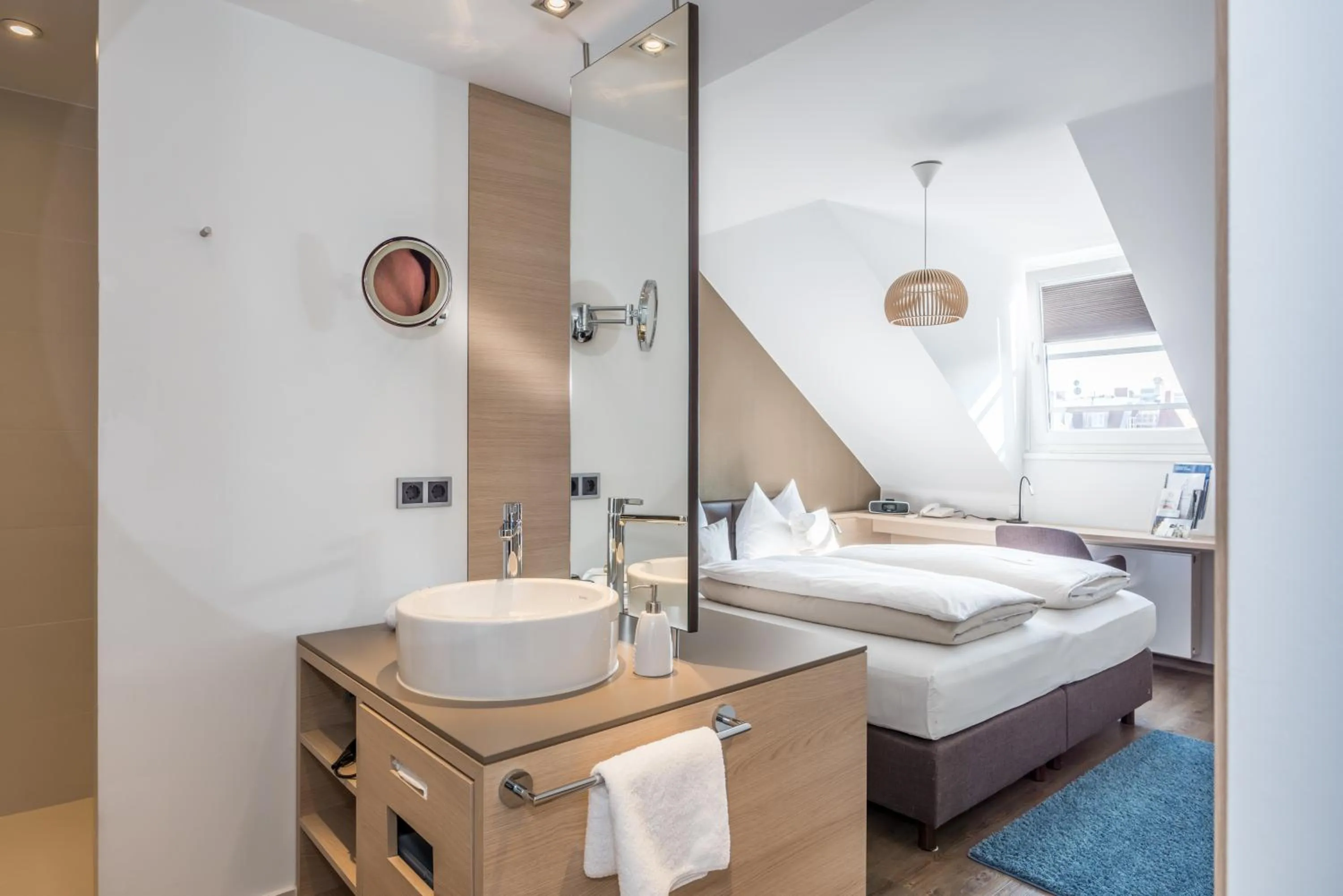 Photo of the whole room, Bed in Bavaria Boutique Hotel