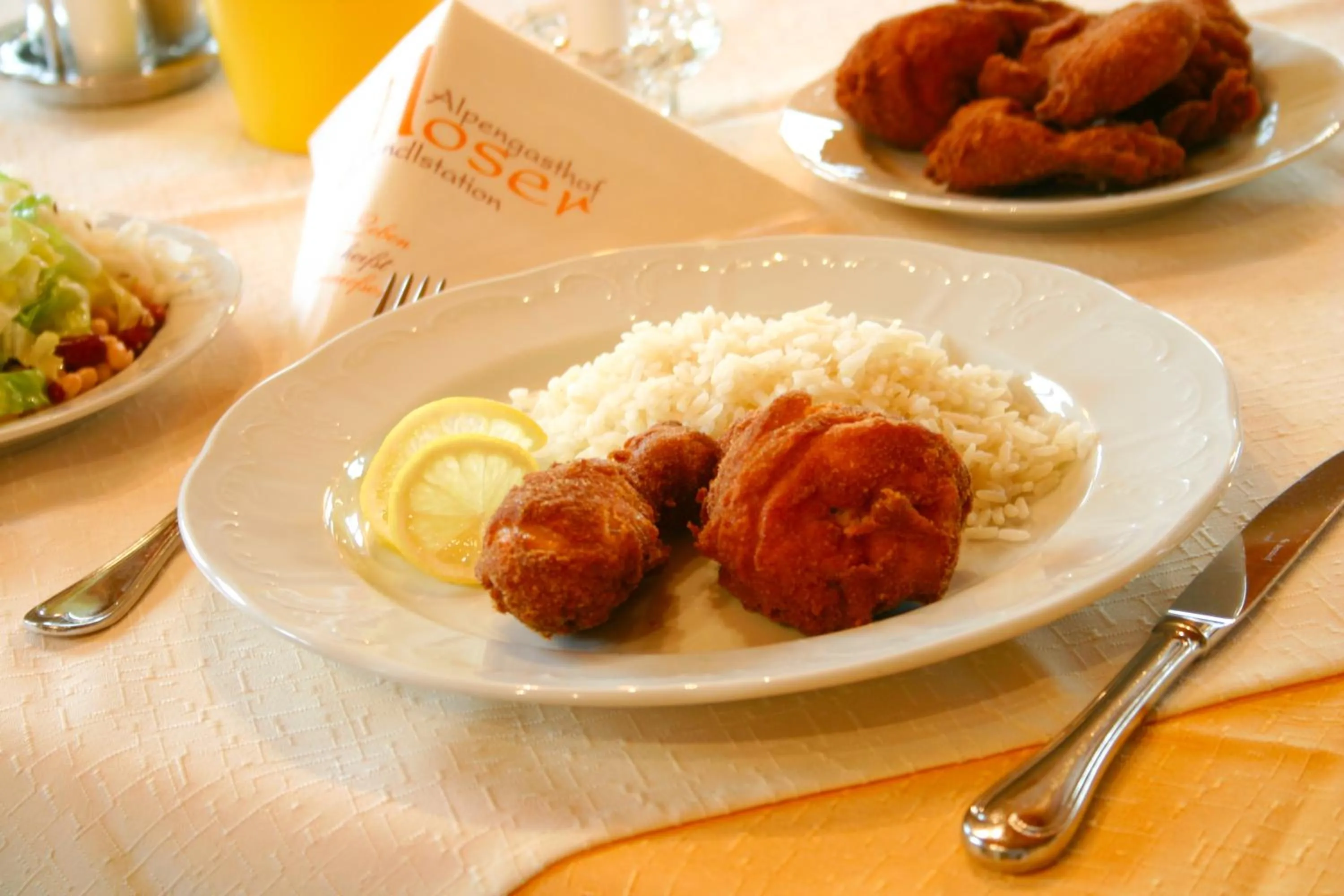 Food close-up in Alpengasthof Moser