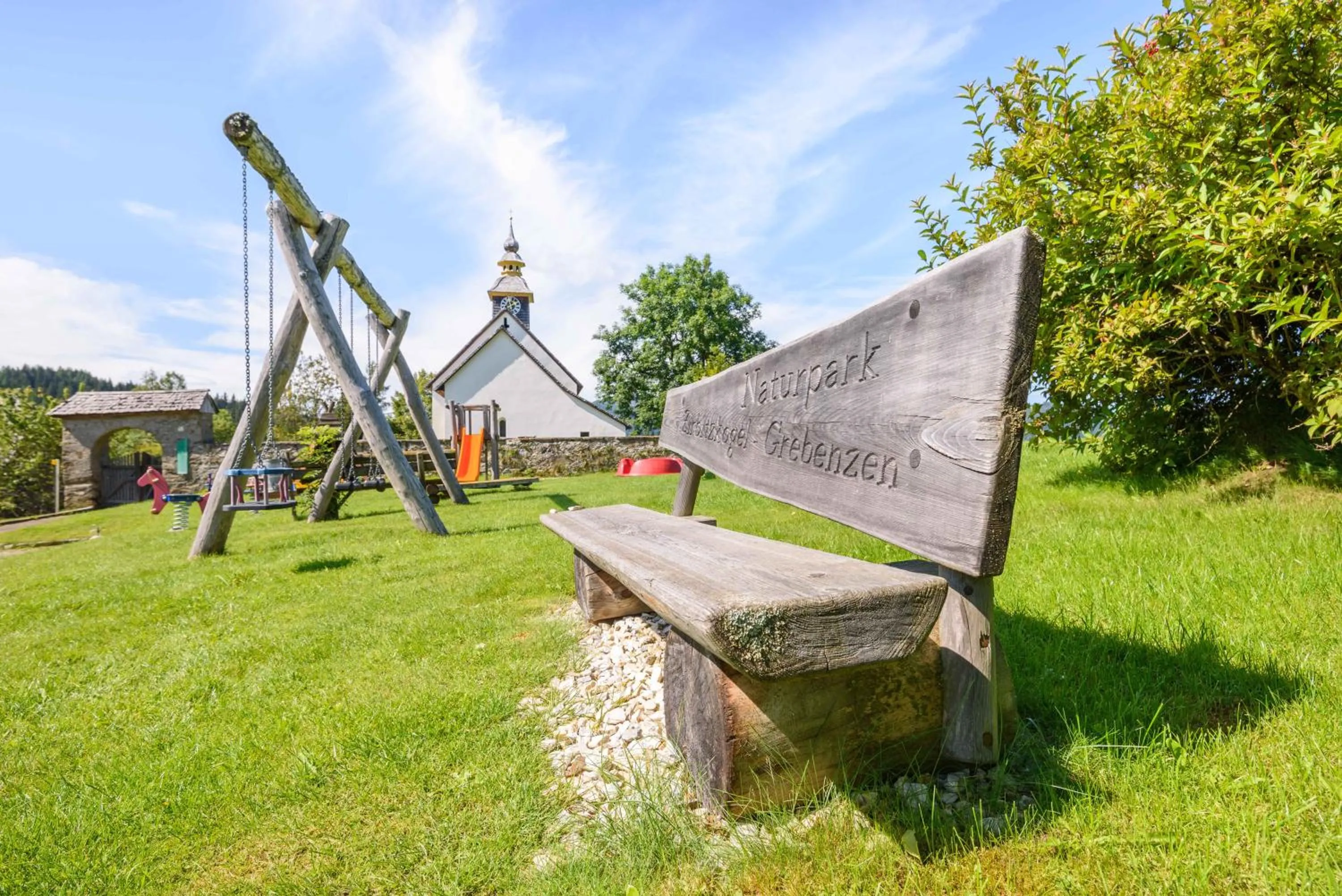 Children play ground in Alpengasthof Moser