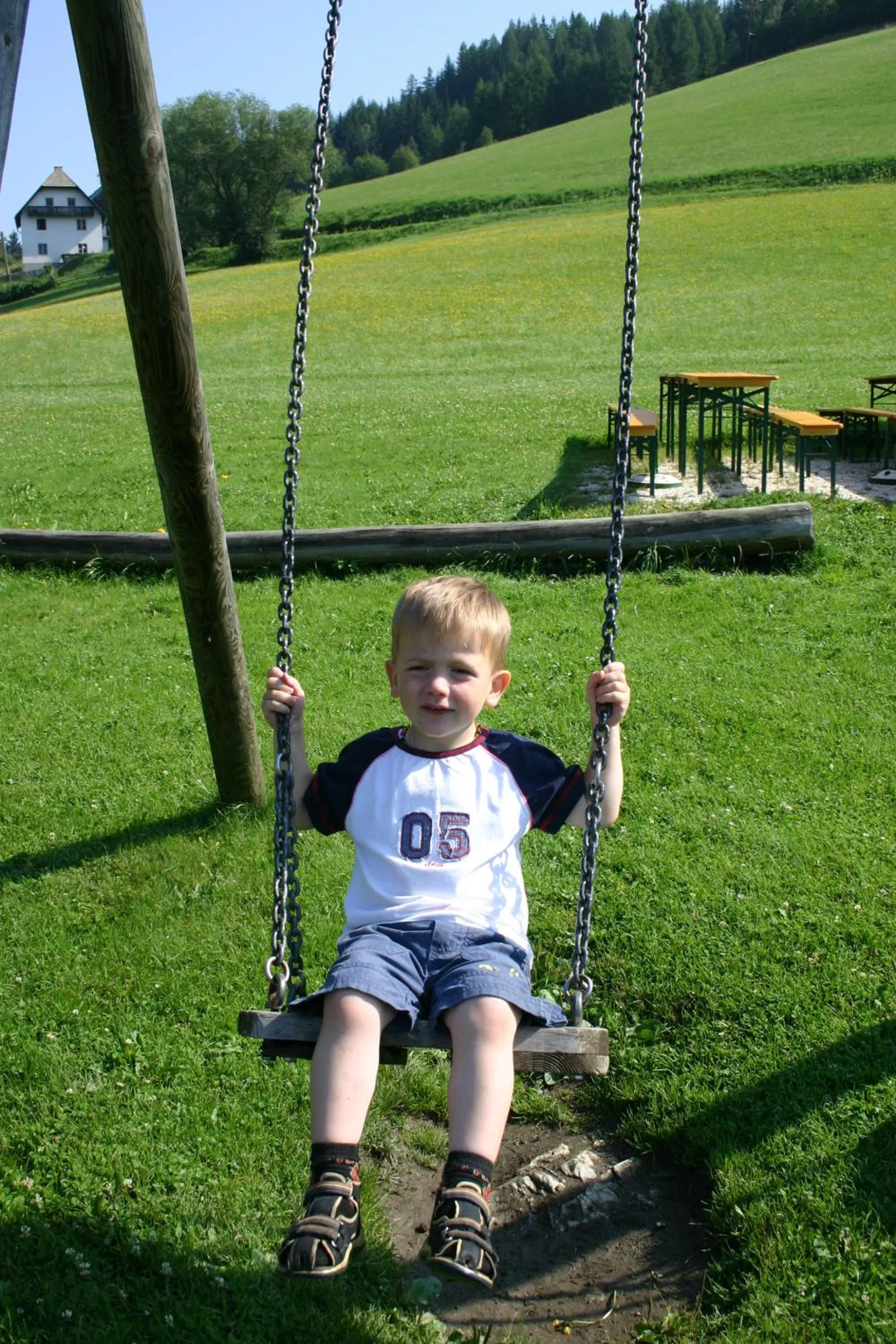 Children play ground in Alpengasthof Moser
