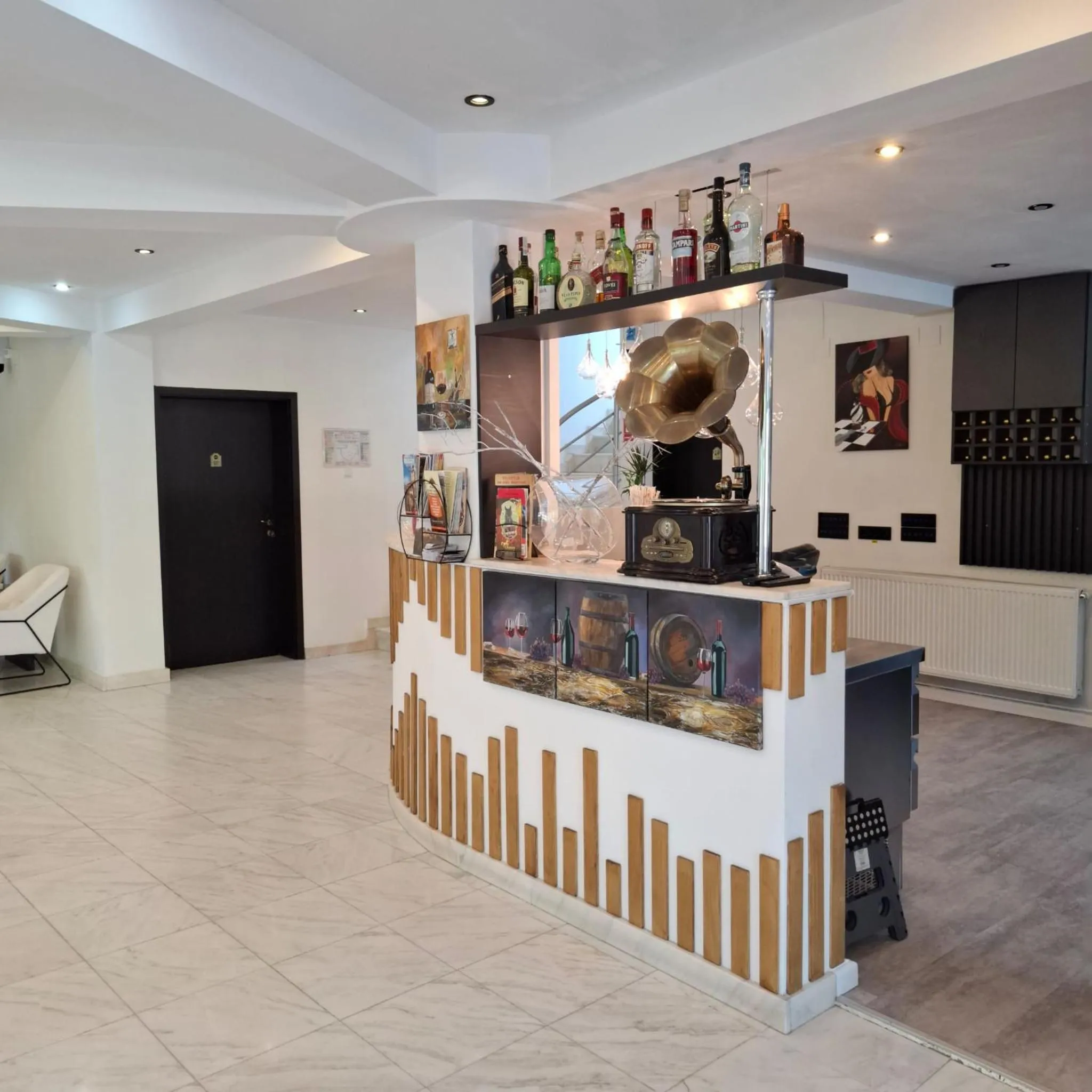 Lobby or reception in Pensiunea Warthe Bed & Breakfast