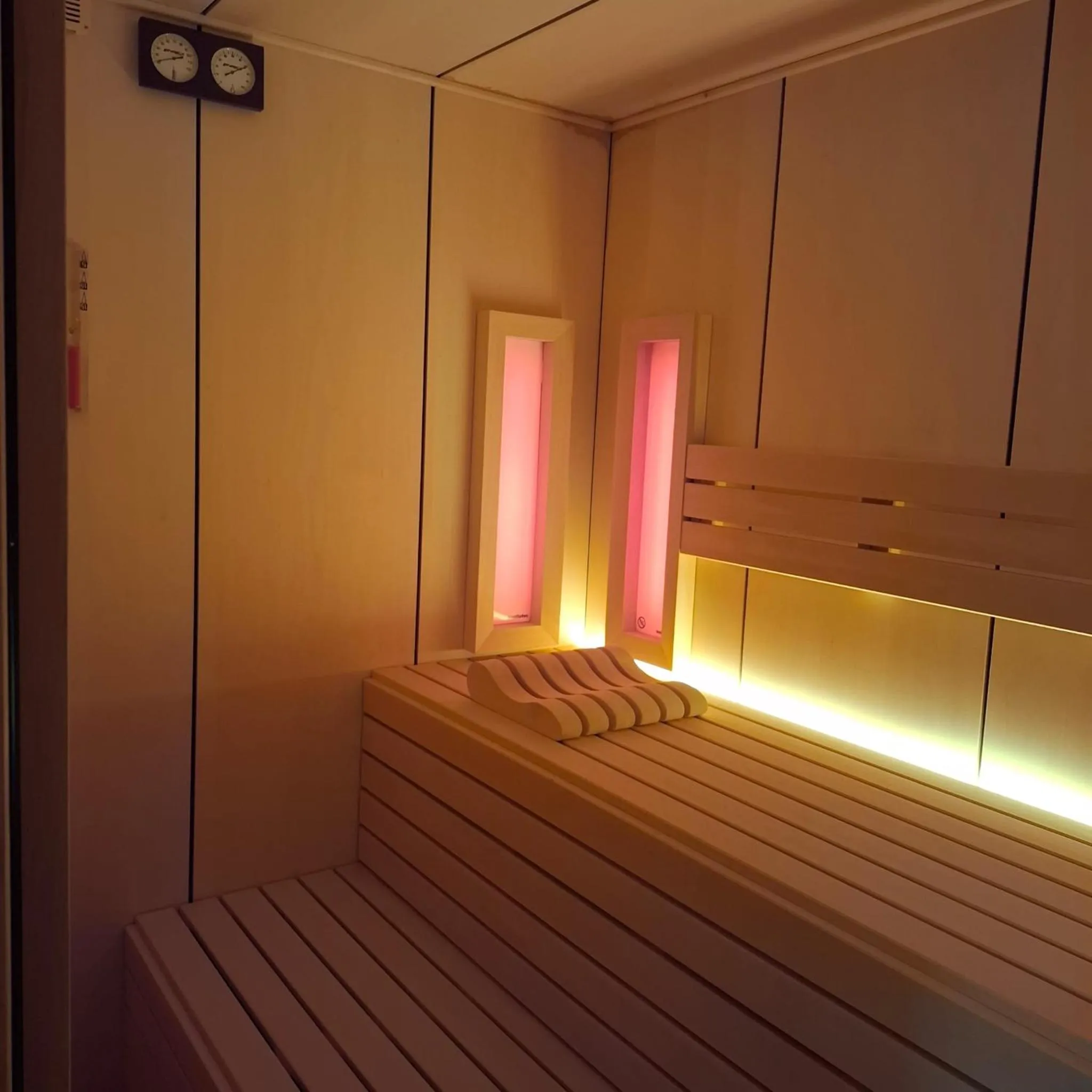 Sauna in Pensiunea Warthe Bed & Breakfast