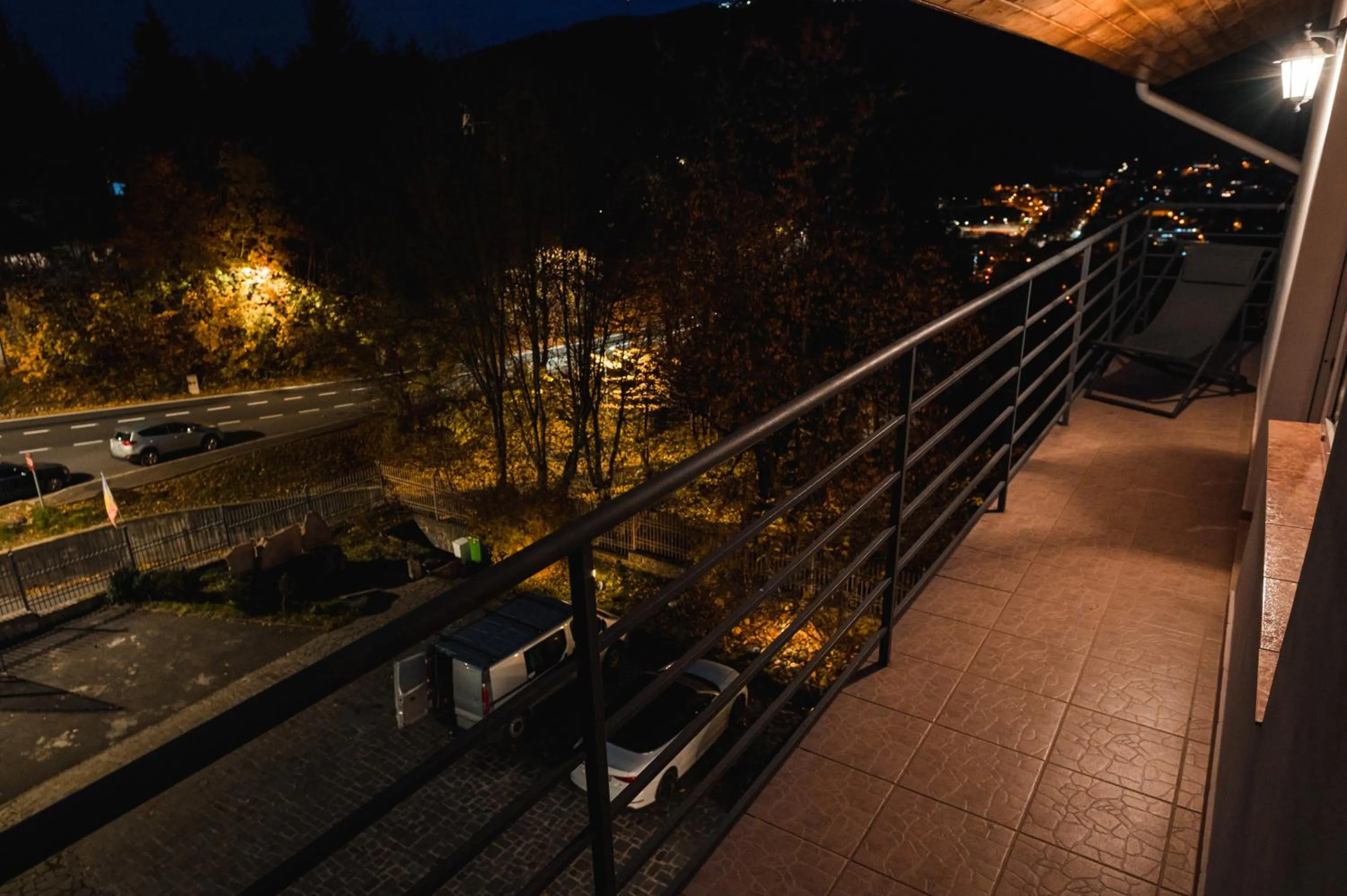 Balcony/Terrace in Pensiunea Warthe Bed & Breakfast