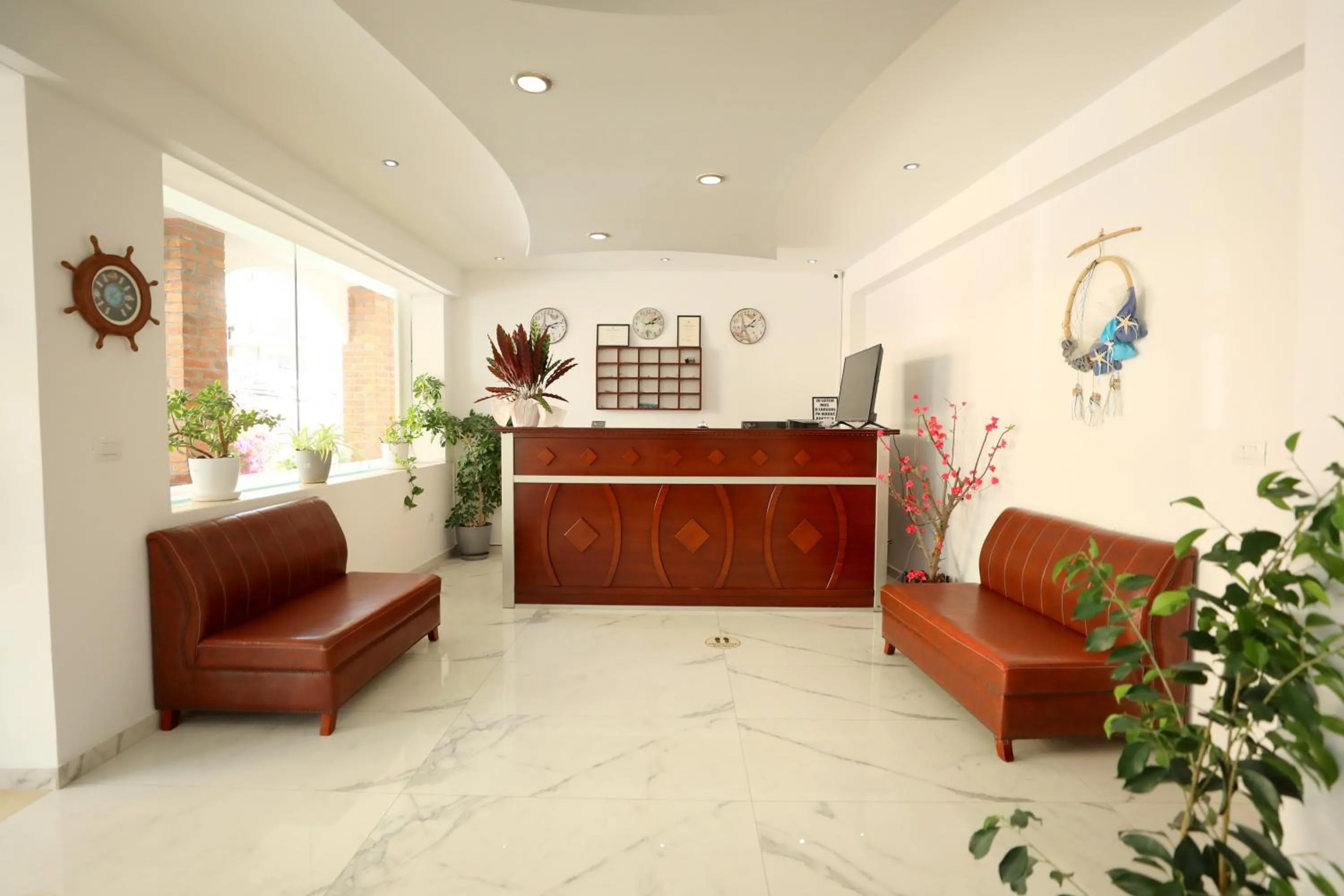 Seating area in Hotel Soan