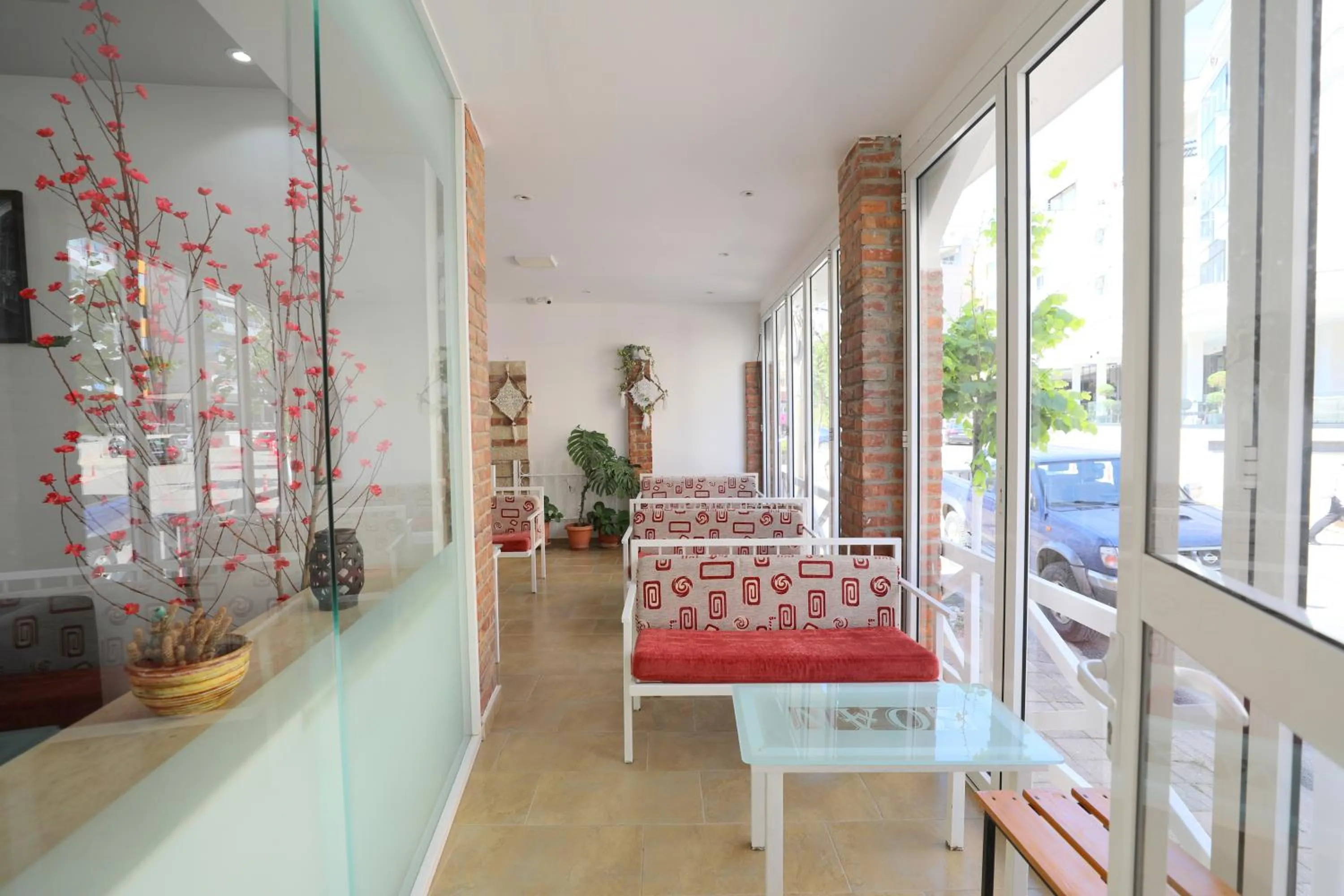 Seating area in Hotel Soan