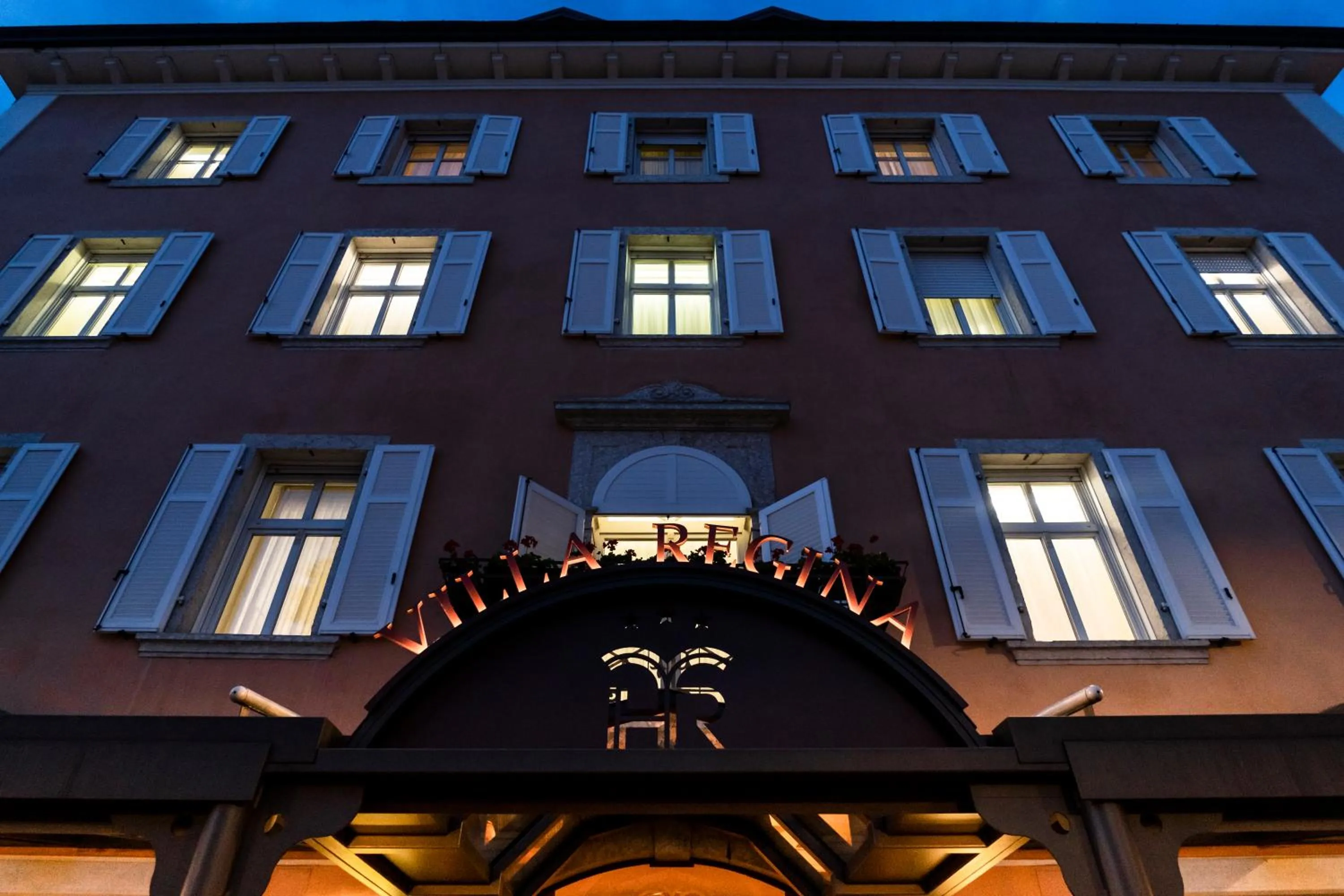 Facade/entrance in Hotel Villa Regina