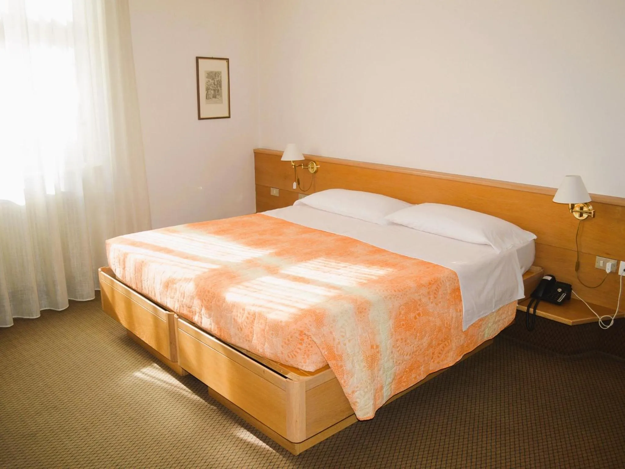 Bed in Hotel Villa Regina