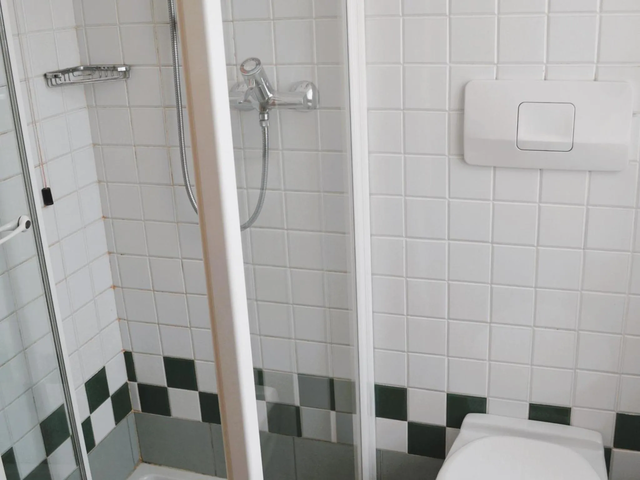 Shower in Hotel Villa Regina