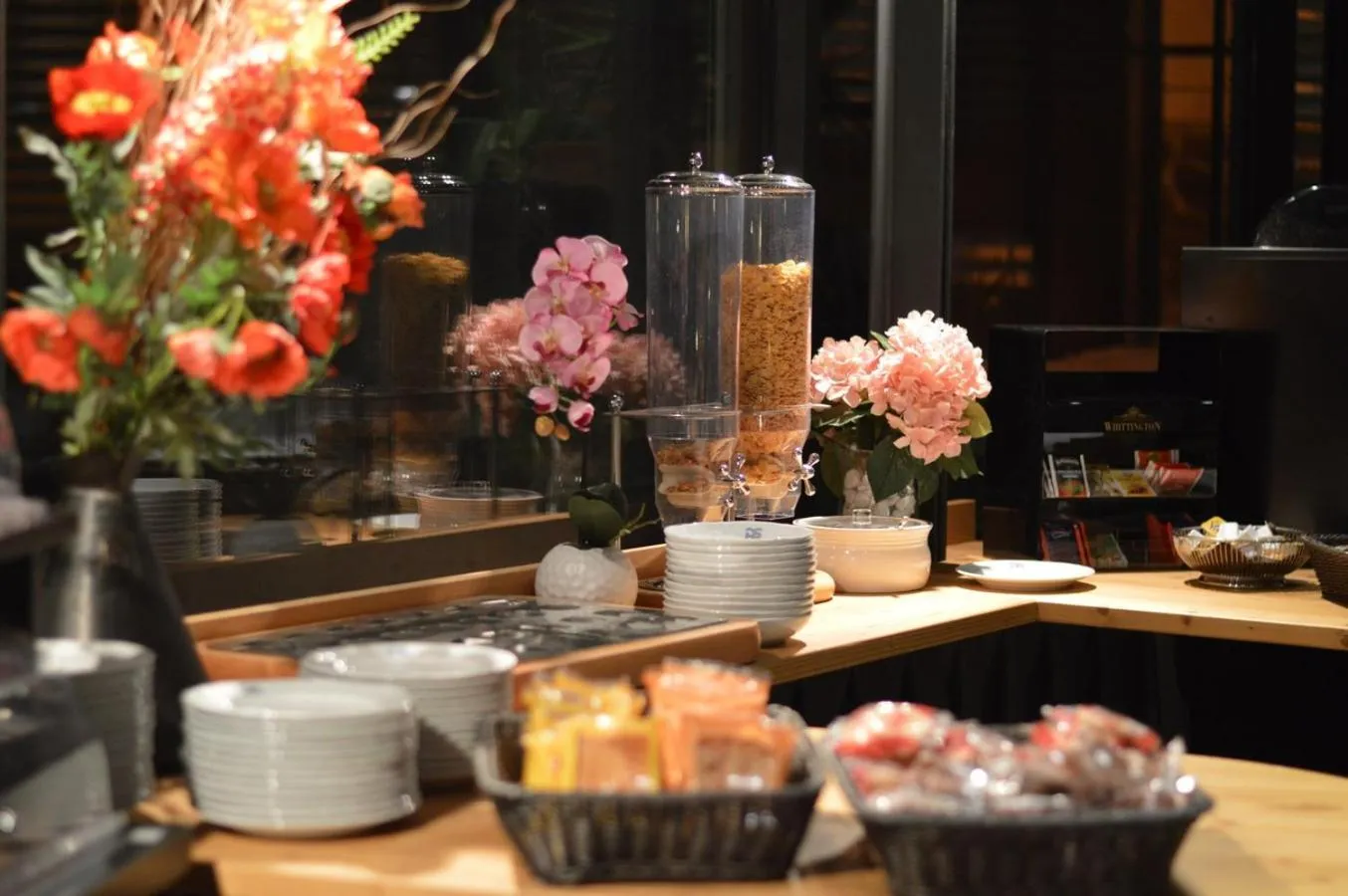 Buffet breakfast in Hotel Villa Regina