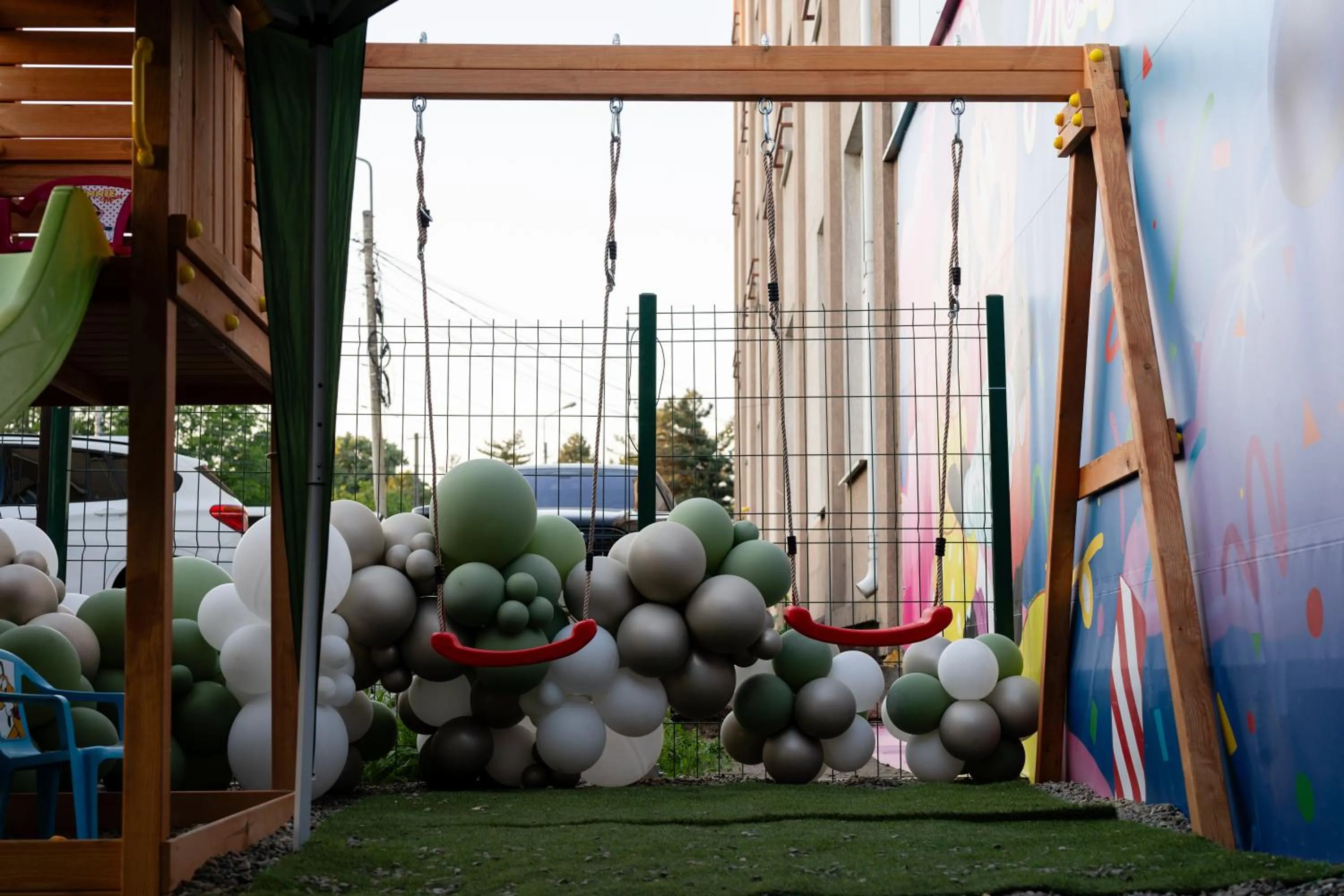 Children play ground in Hotel Premier Botosani