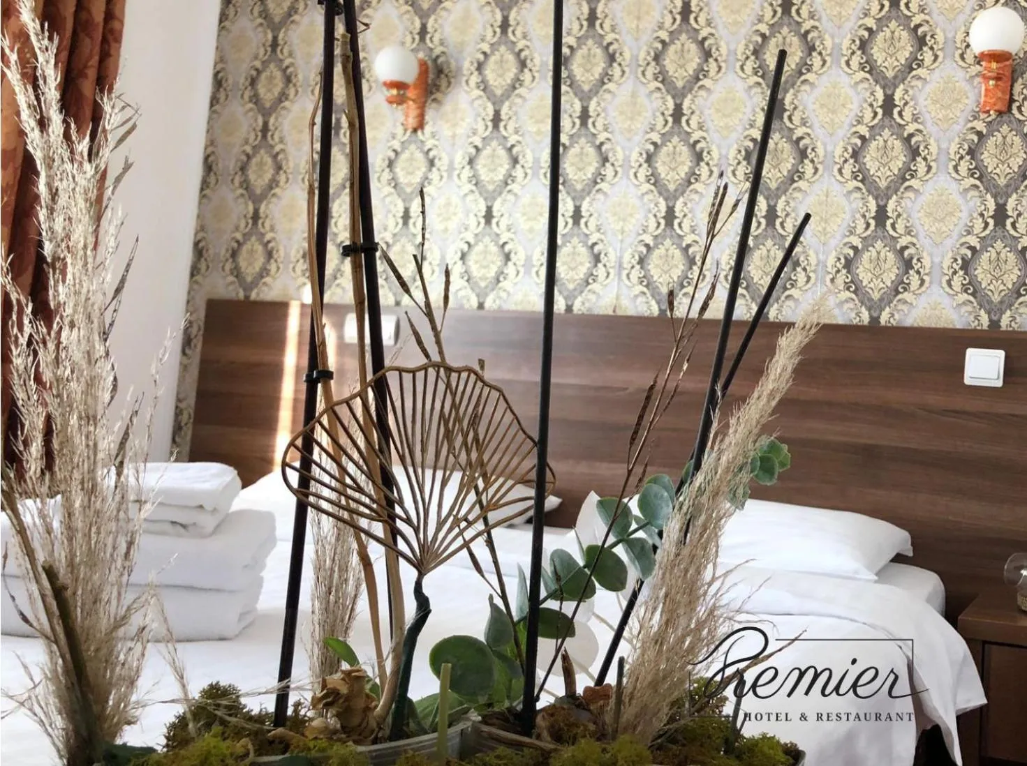 Bed in Hotel Premier Botosani