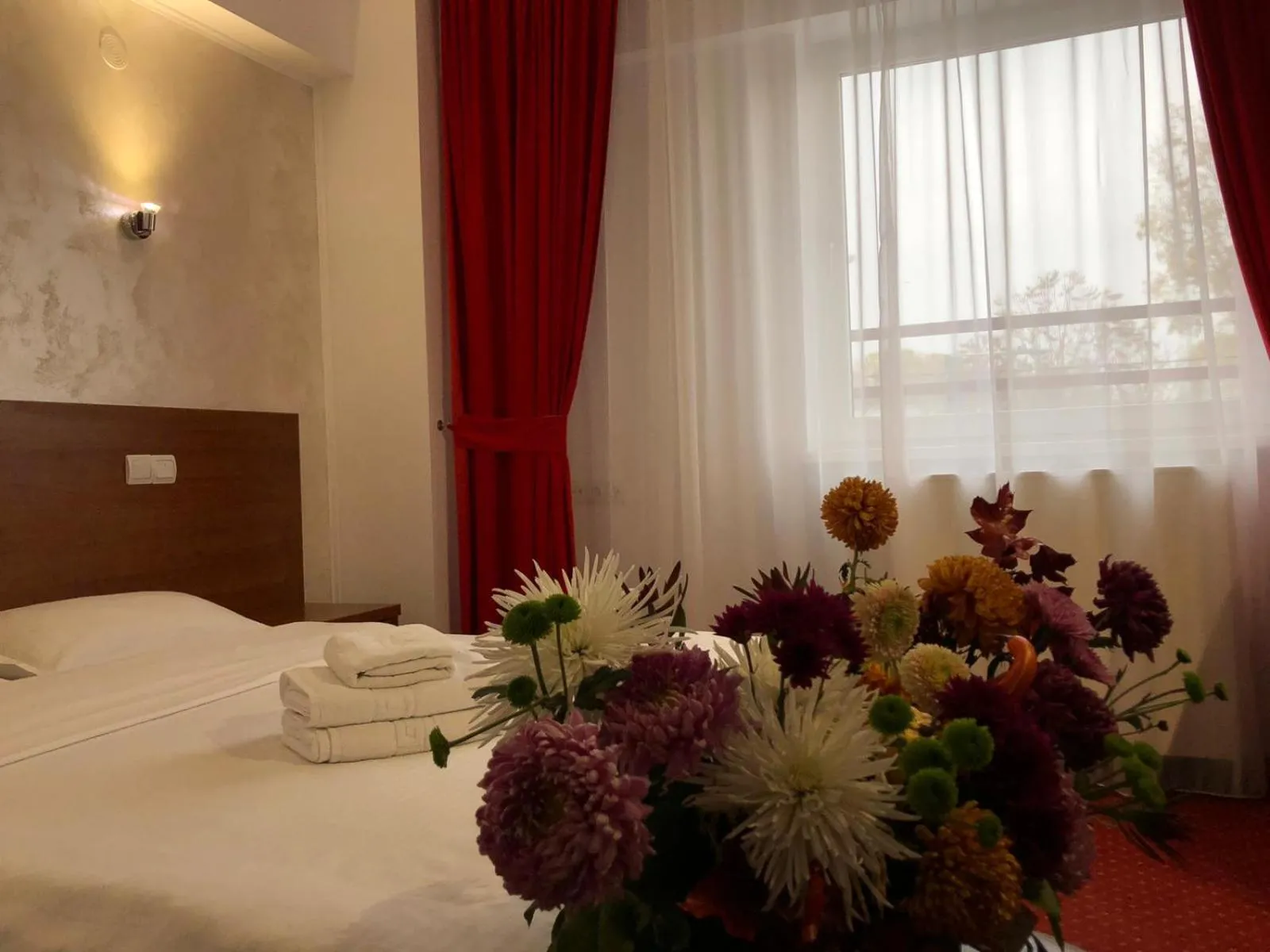 Bed in Hotel Premier Botosani