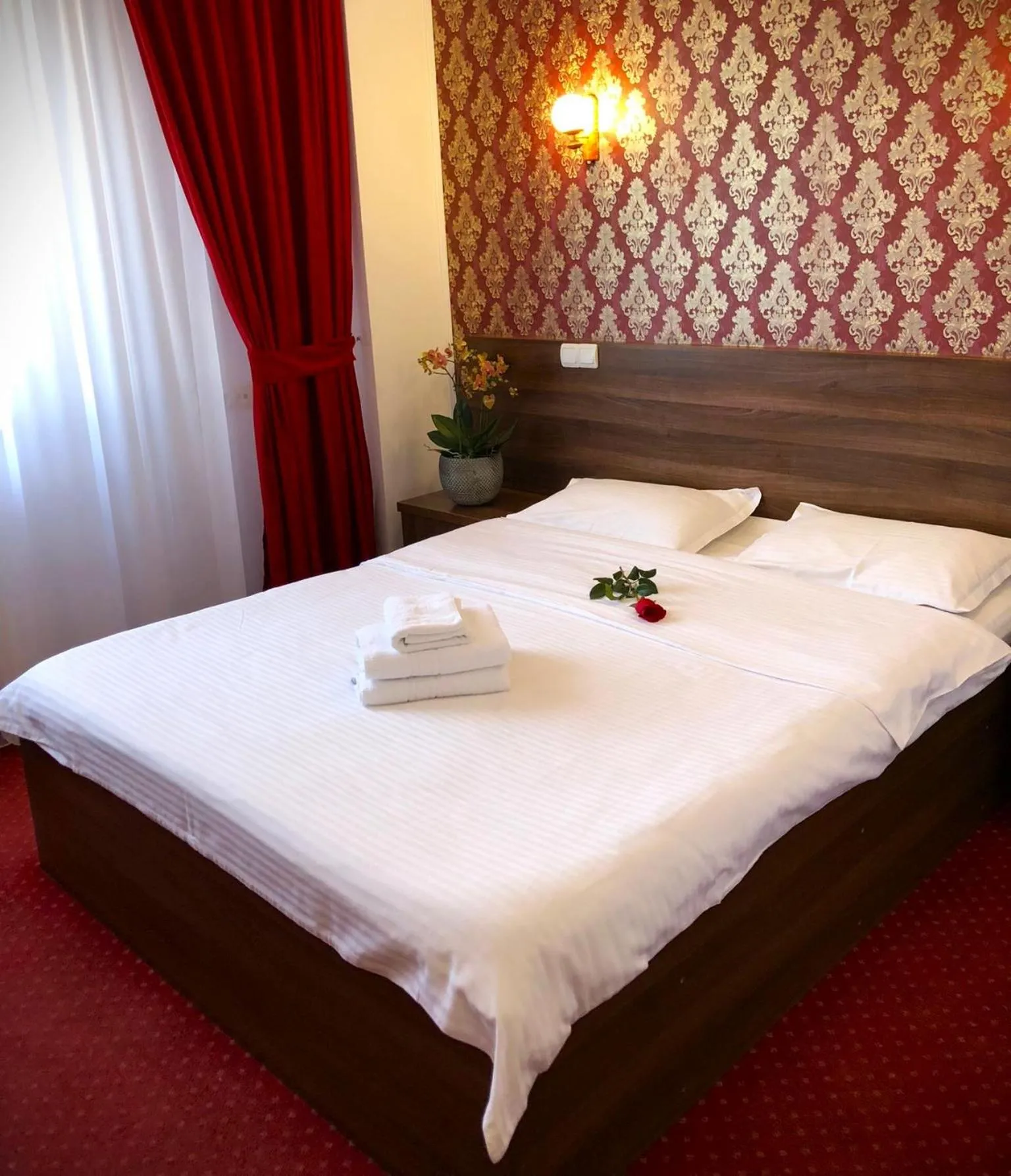 Bed in Hotel Premier Botosani
