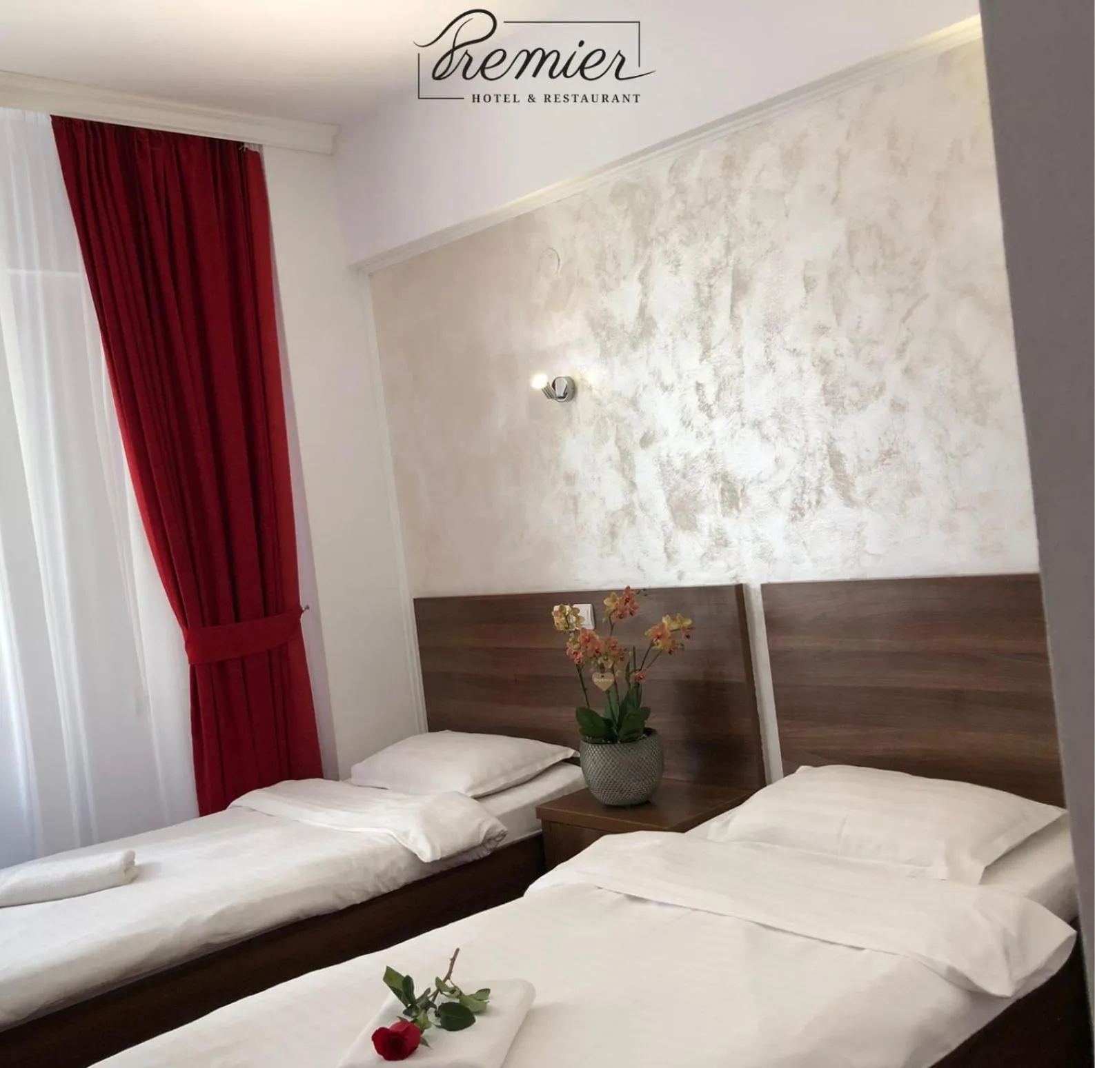 Bed in Hotel Premier Botosani