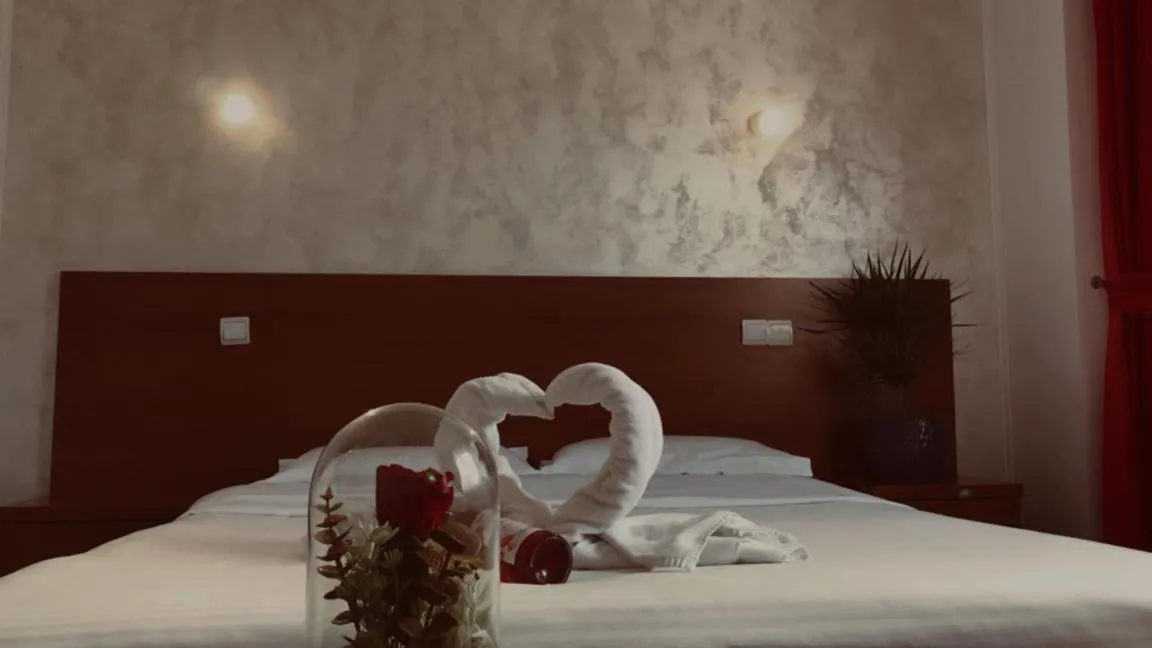 Bed in Hotel Premier Botosani