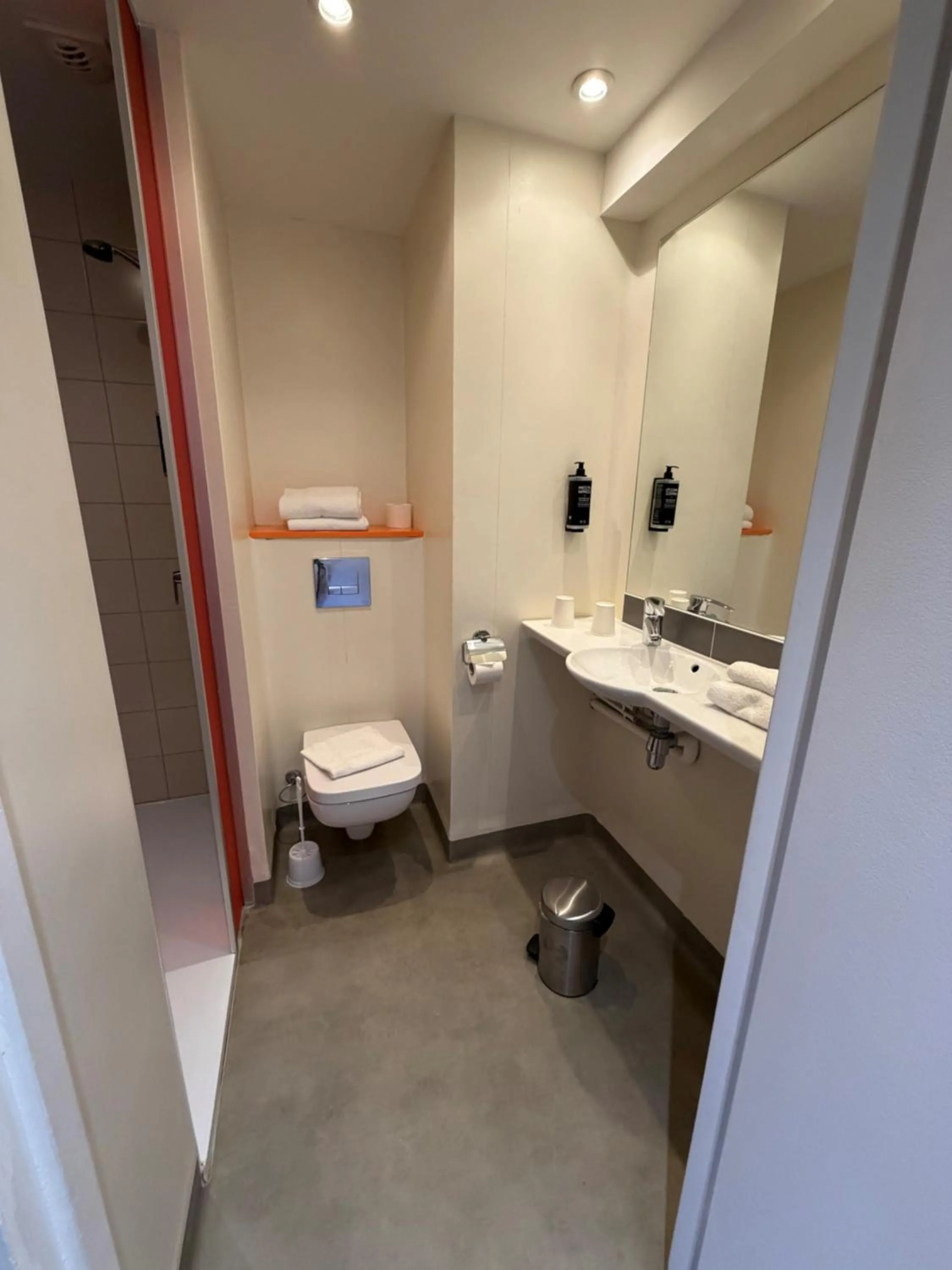 Toilet in ibis Styles Niort Poitou Charentes