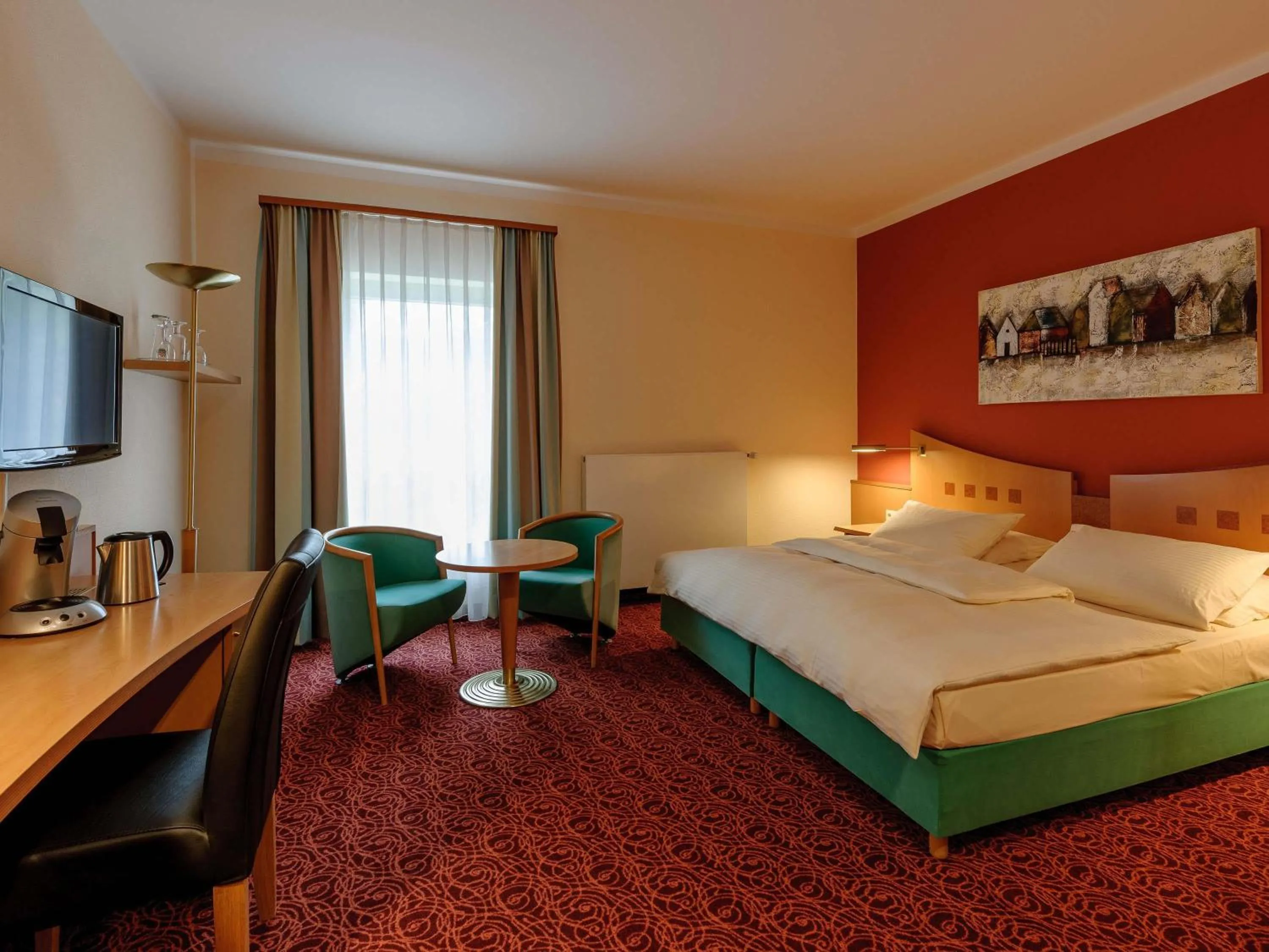 Bedroom, Bed in Mercure Hotel Ingolstadt