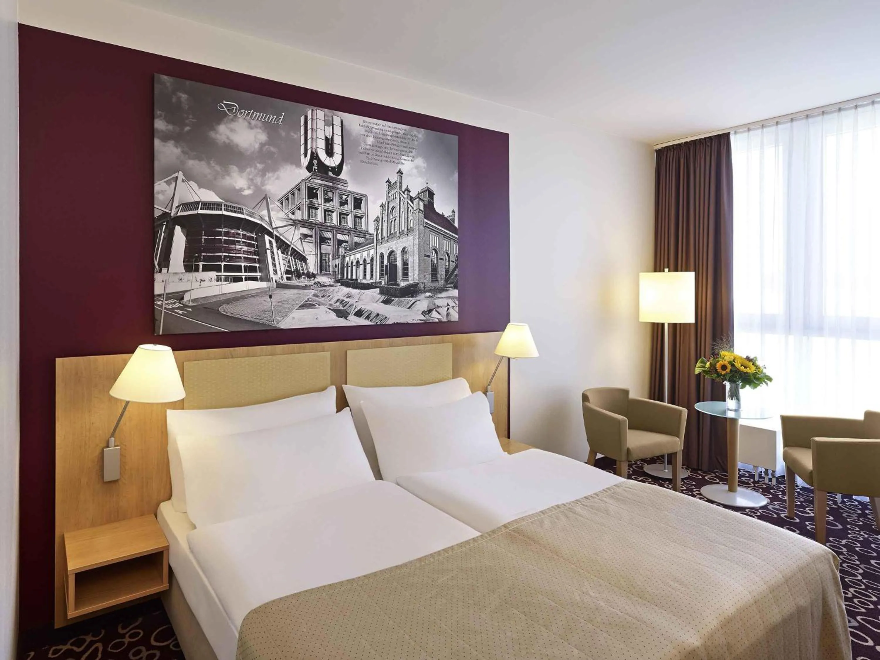 Bedroom, Bed in Mercure Hotel Dortmund City