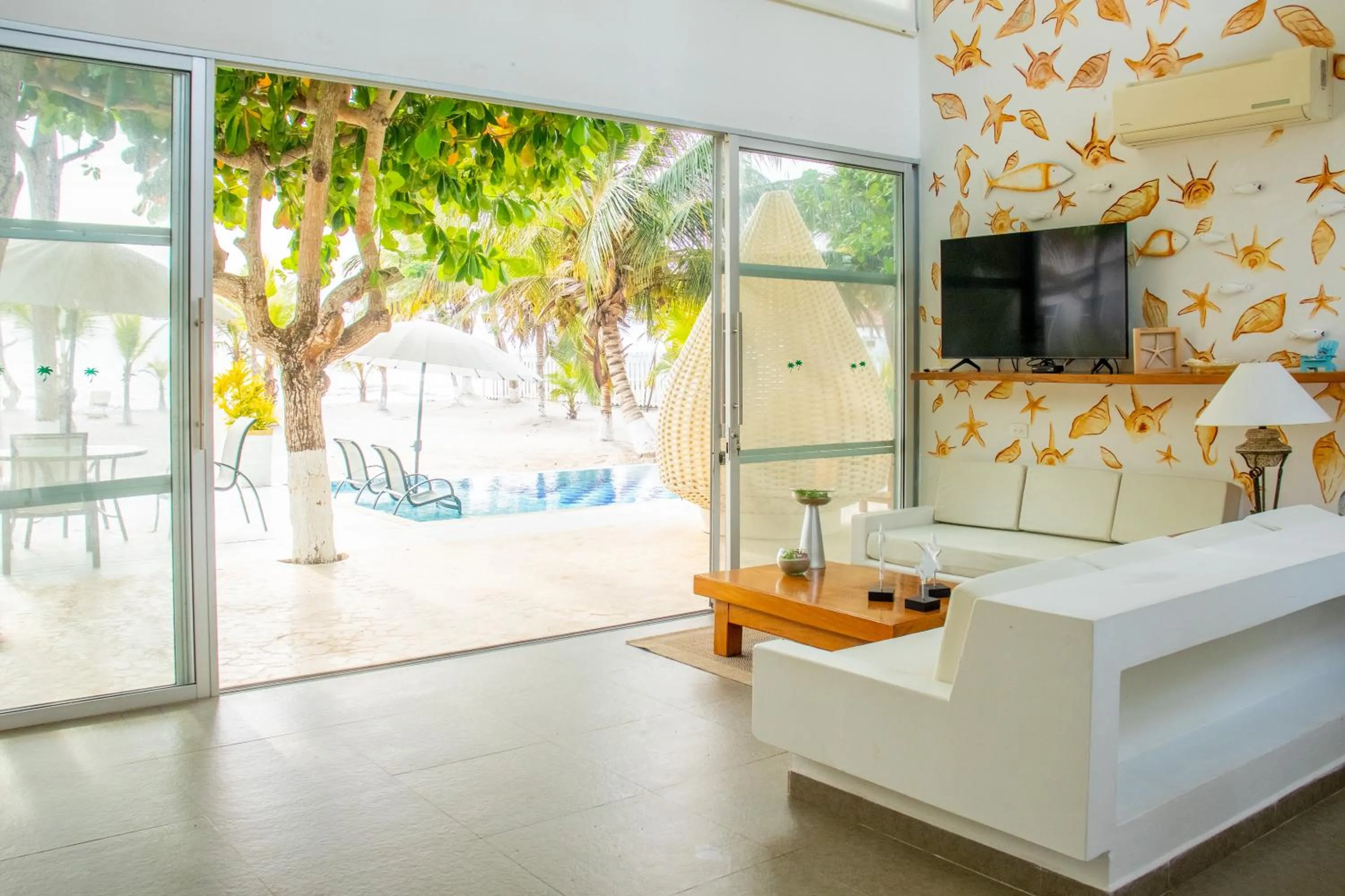 Living room in Quinta del Mar La Joya