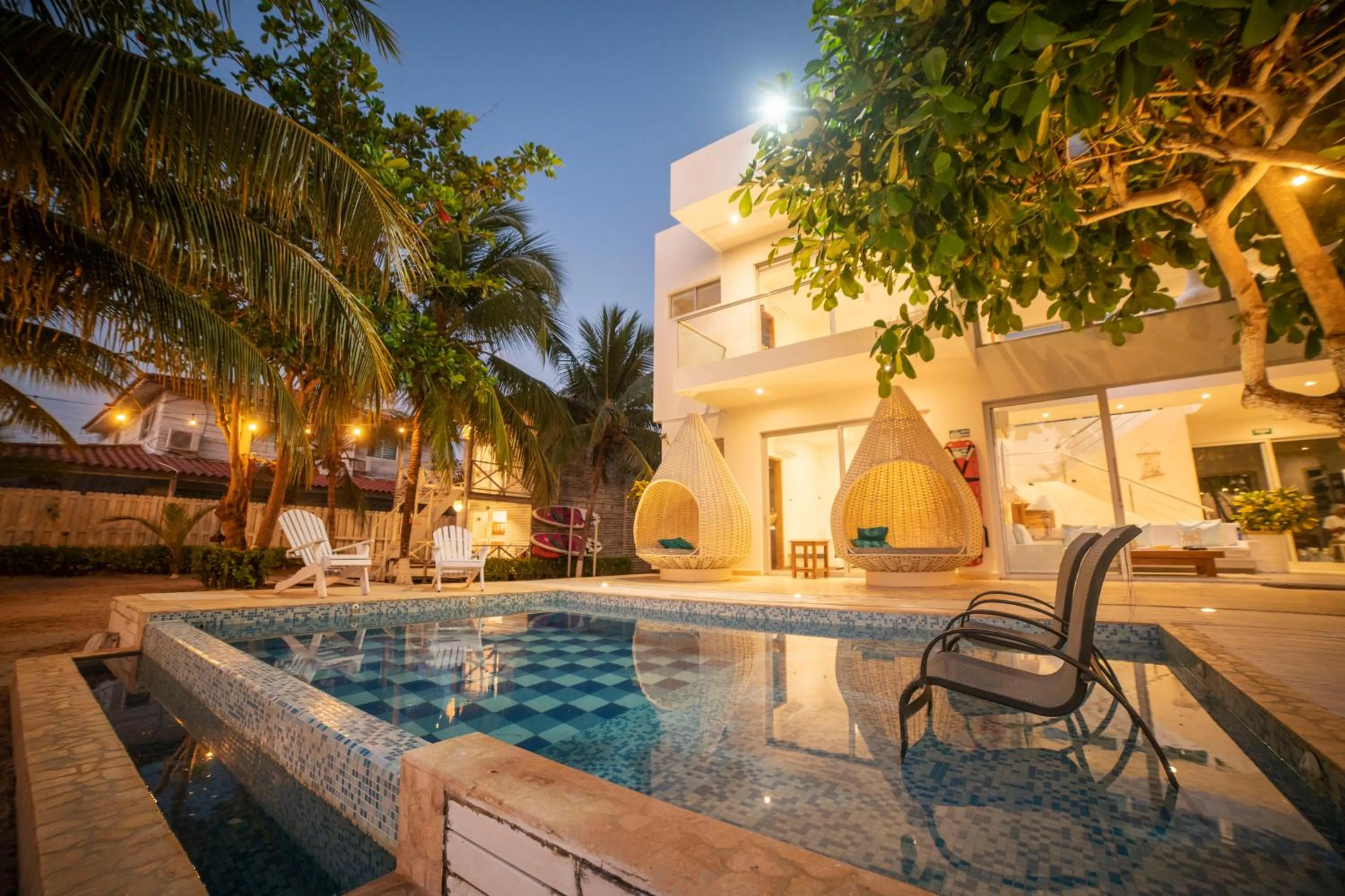Swimming pool in Quinta del Mar La Joya
