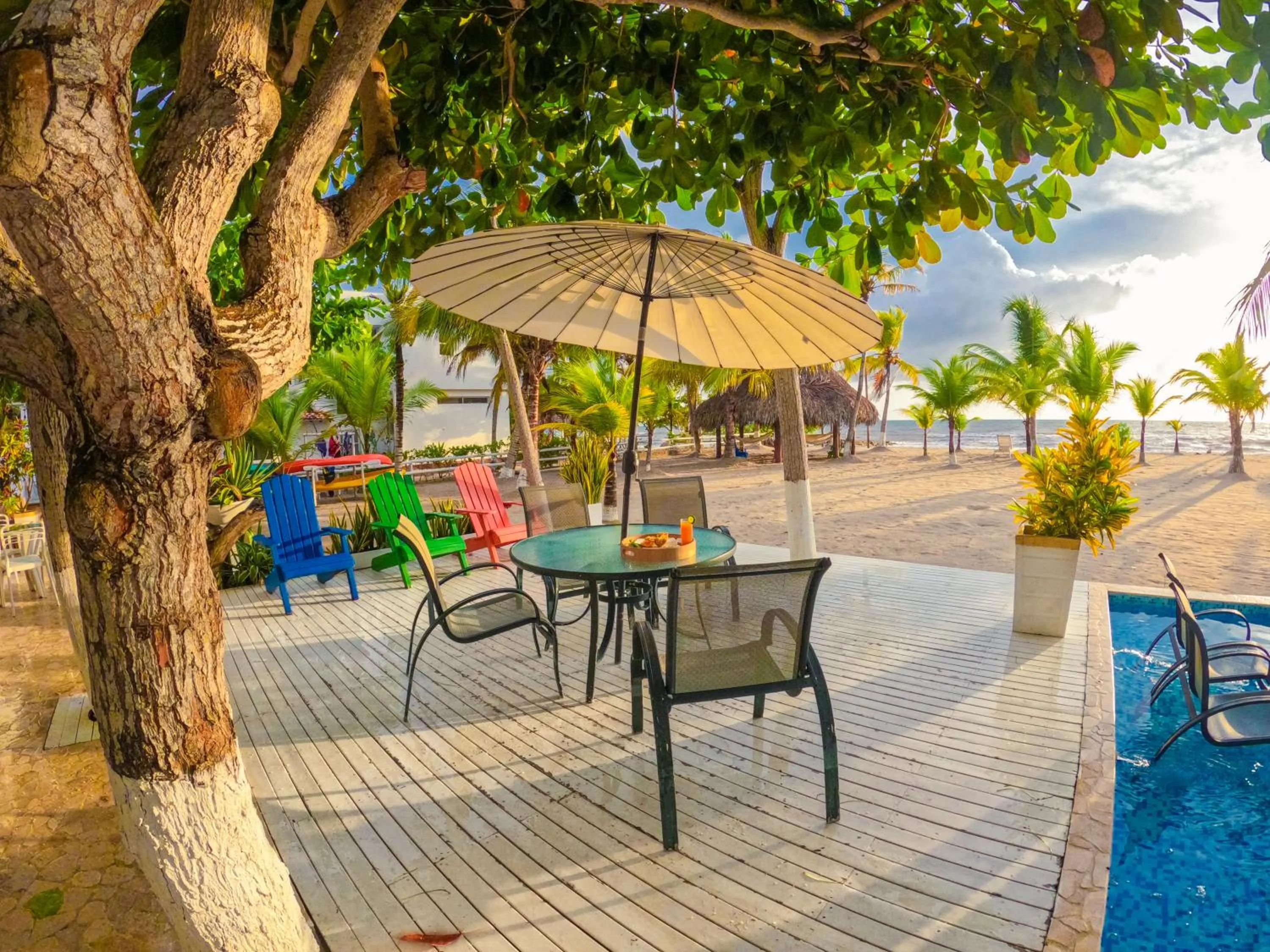 Patio in Quinta del Mar La Joya