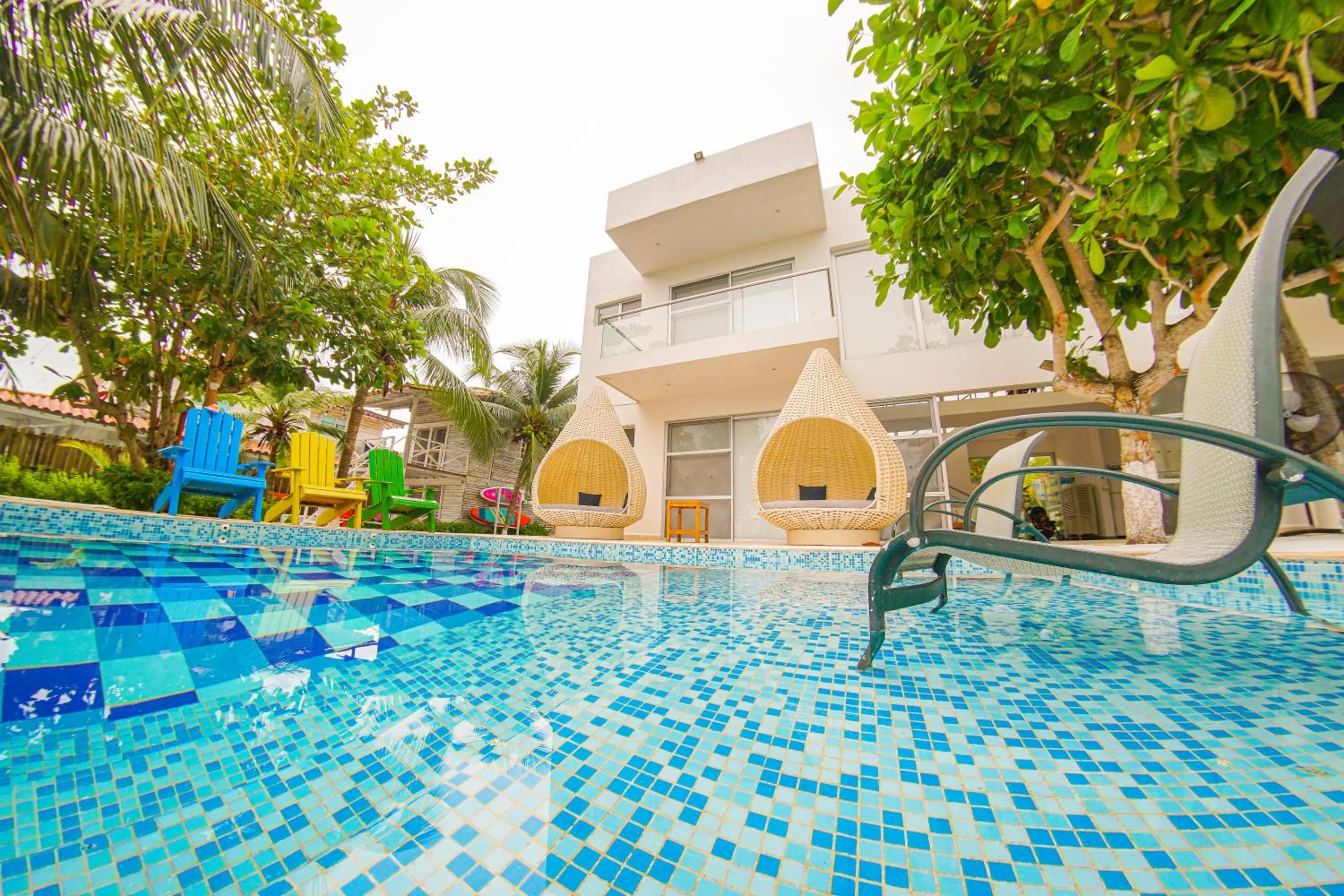 Swimming pool in Quinta del Mar La Joya