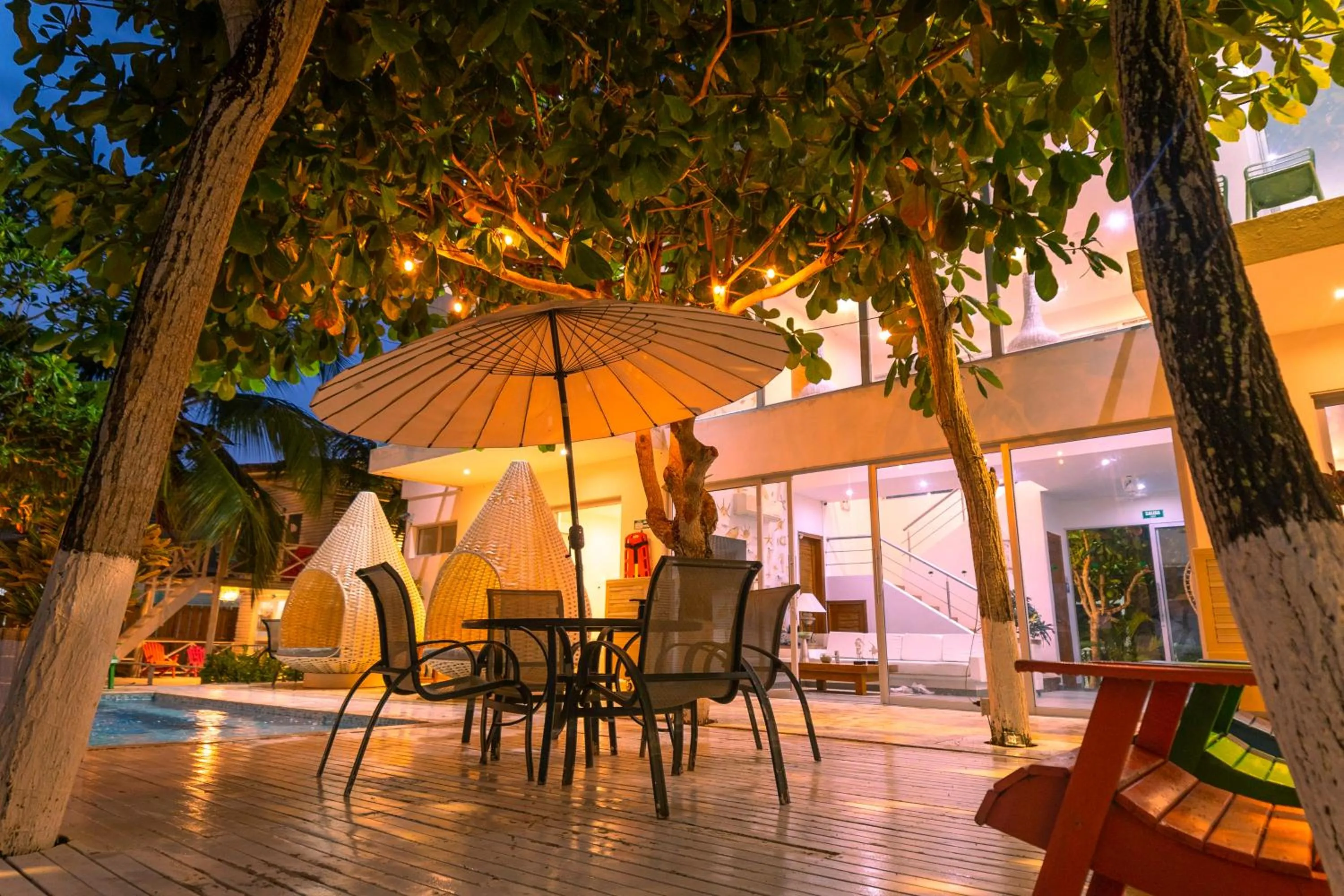 Patio in Quinta del Mar La Joya