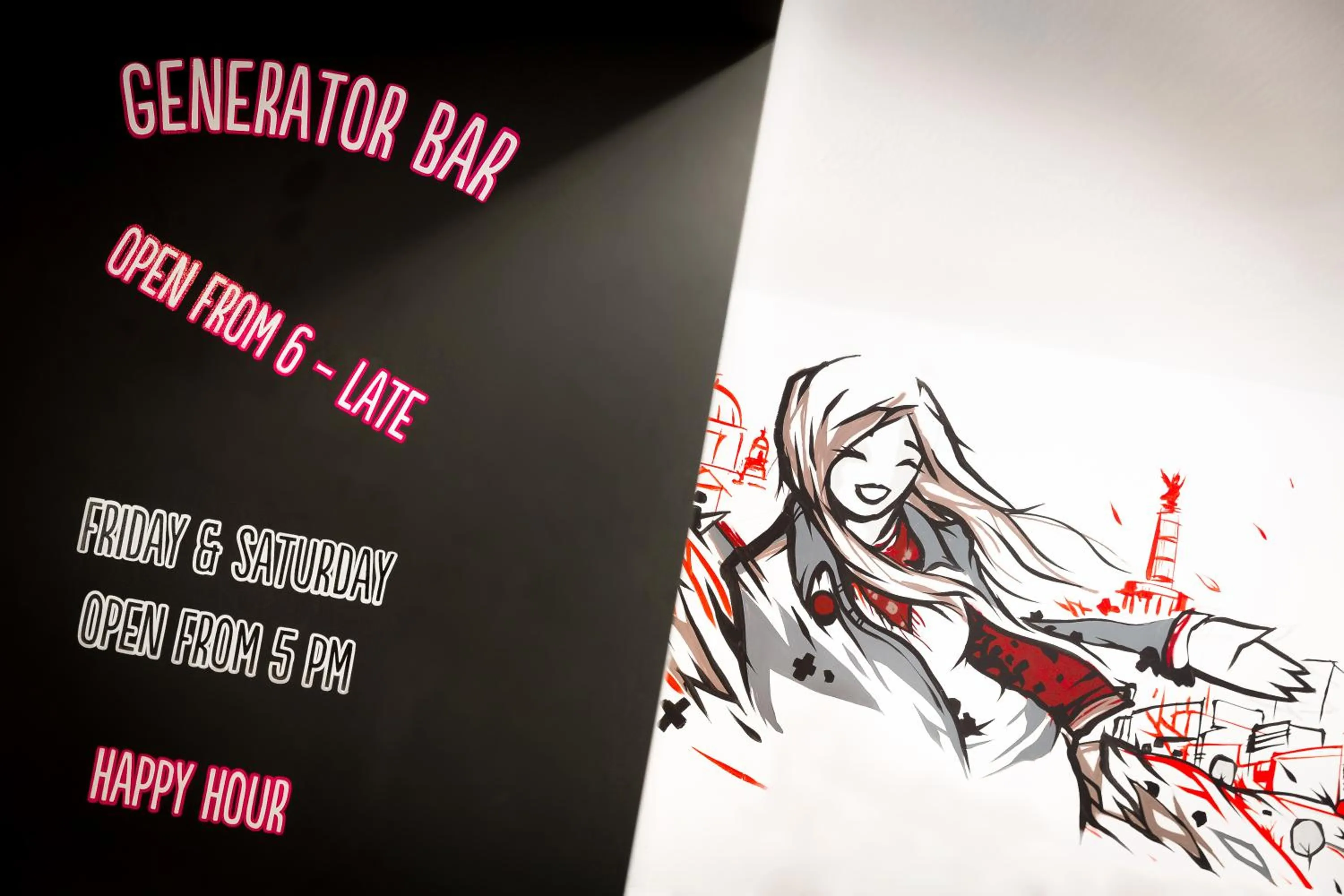 Food and drinks in Generator Berlin Prenzlauer Berg