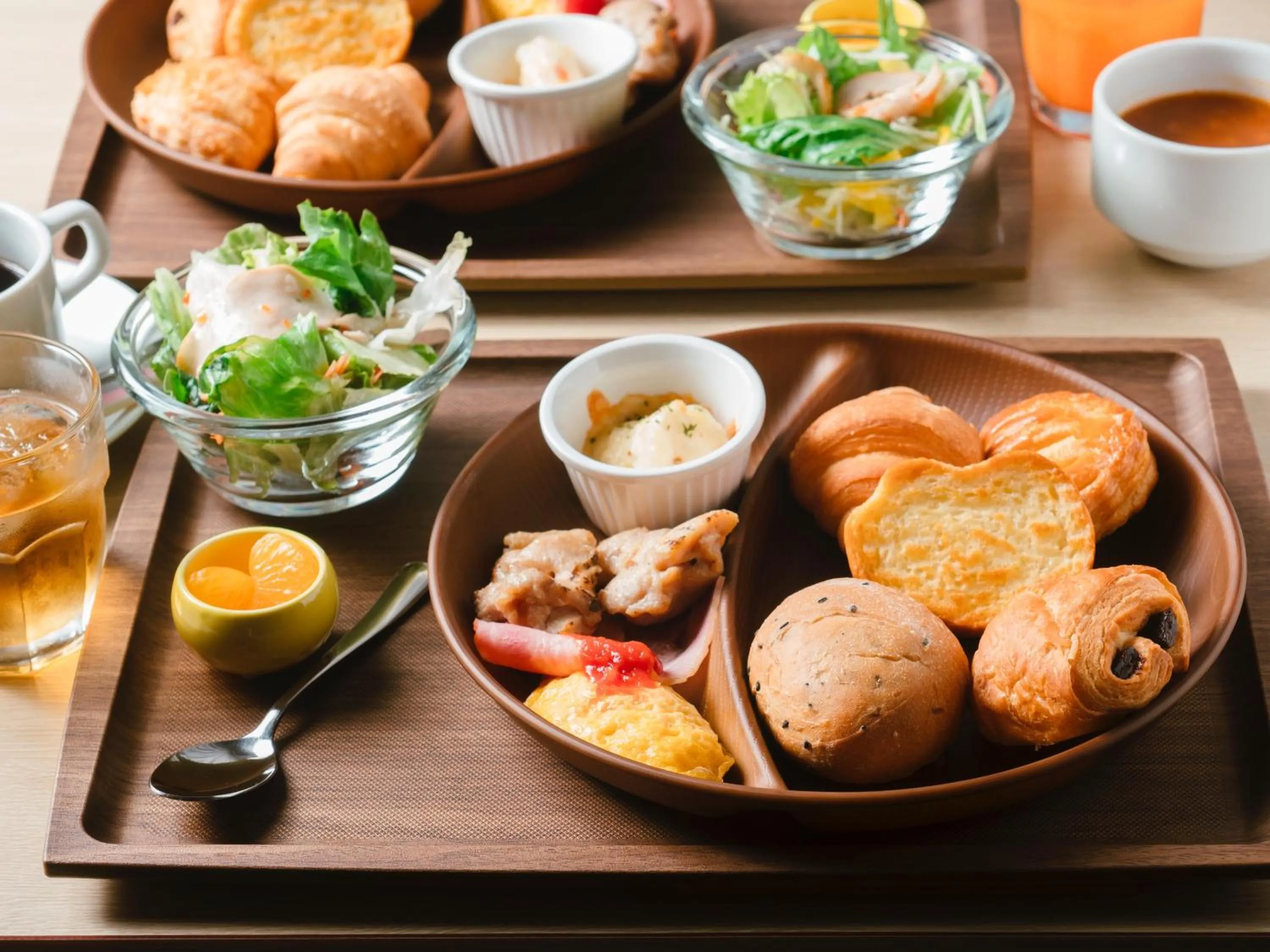 Breakfast in HOTEL AreaOne KoshikiIsland