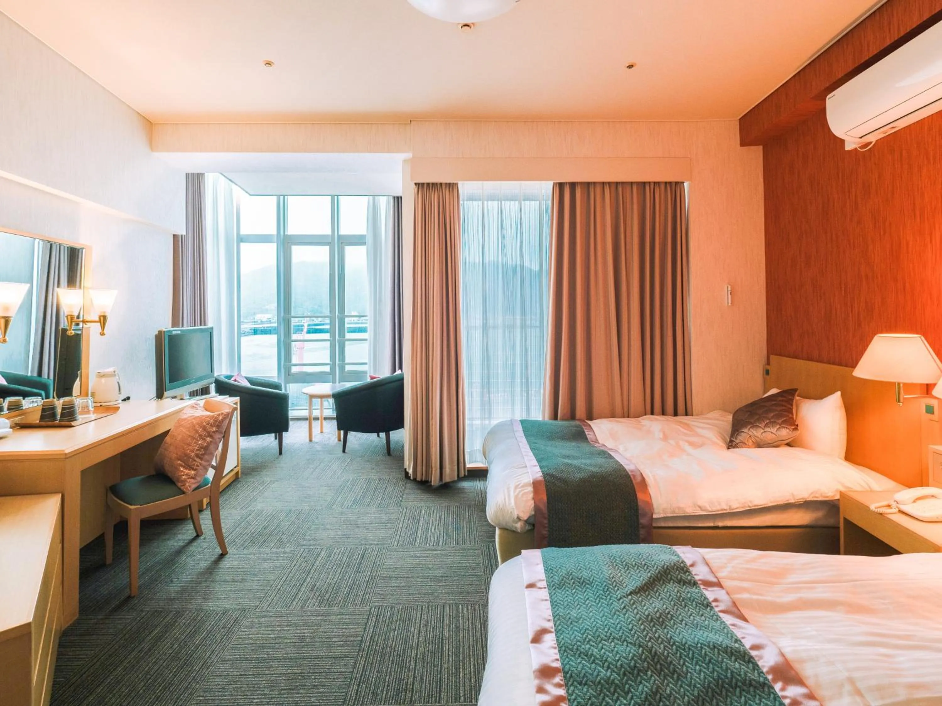 Photo of the whole room, Bed in HOTEL AreaOne KoshikiIsland