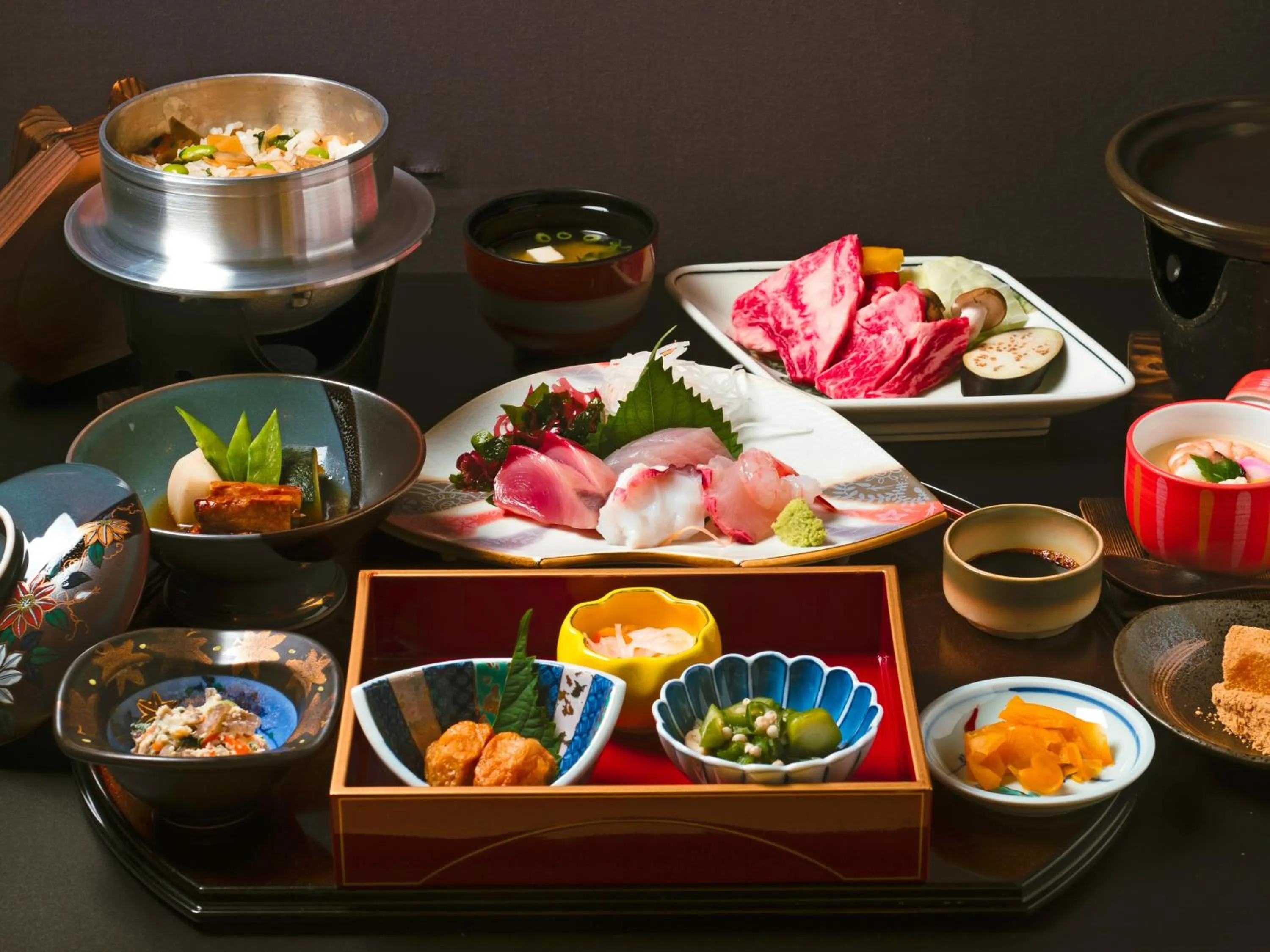 Food close-up in HOTEL AreaOne KoshikiIsland