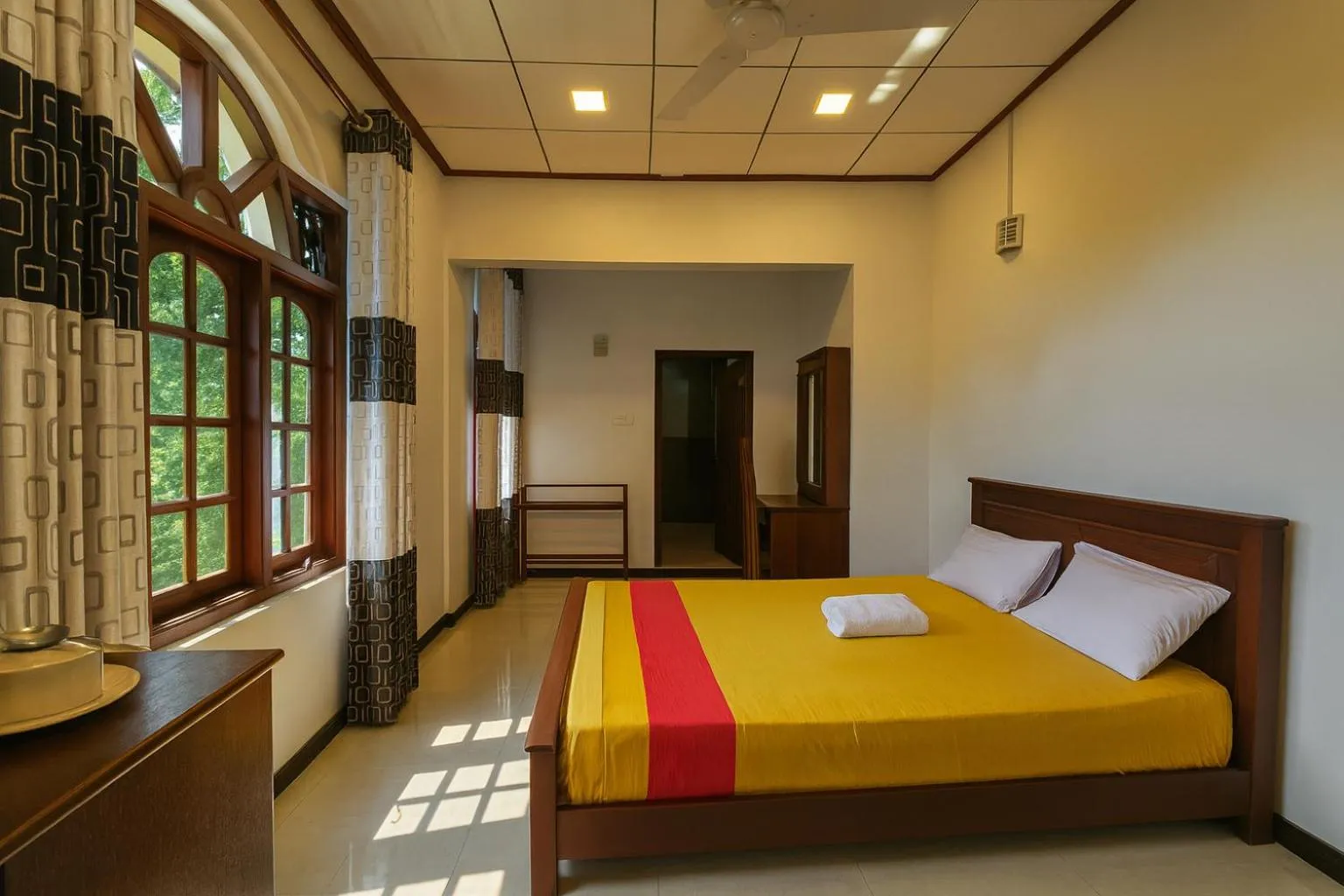 Bed in Grand Villa Kalametiya