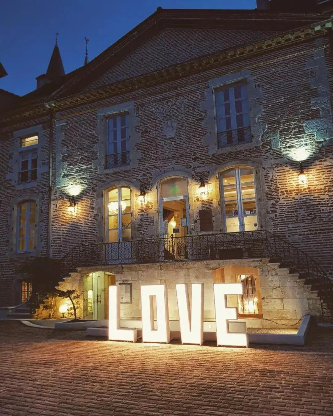 Property building in Logis Hotels - Château Saint Marcel